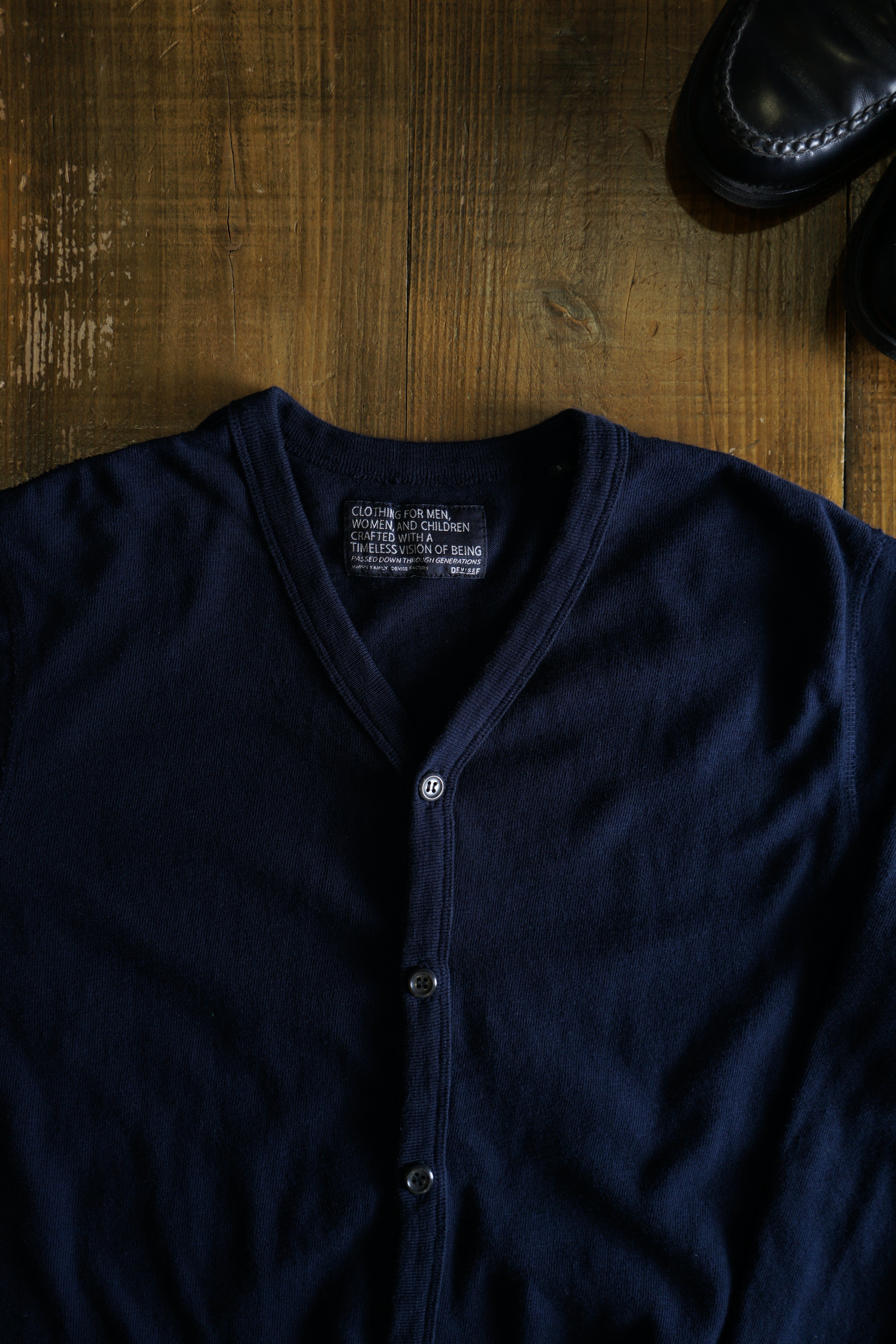 Cotton Relaxed Cardigan - DEVISE FACTORY