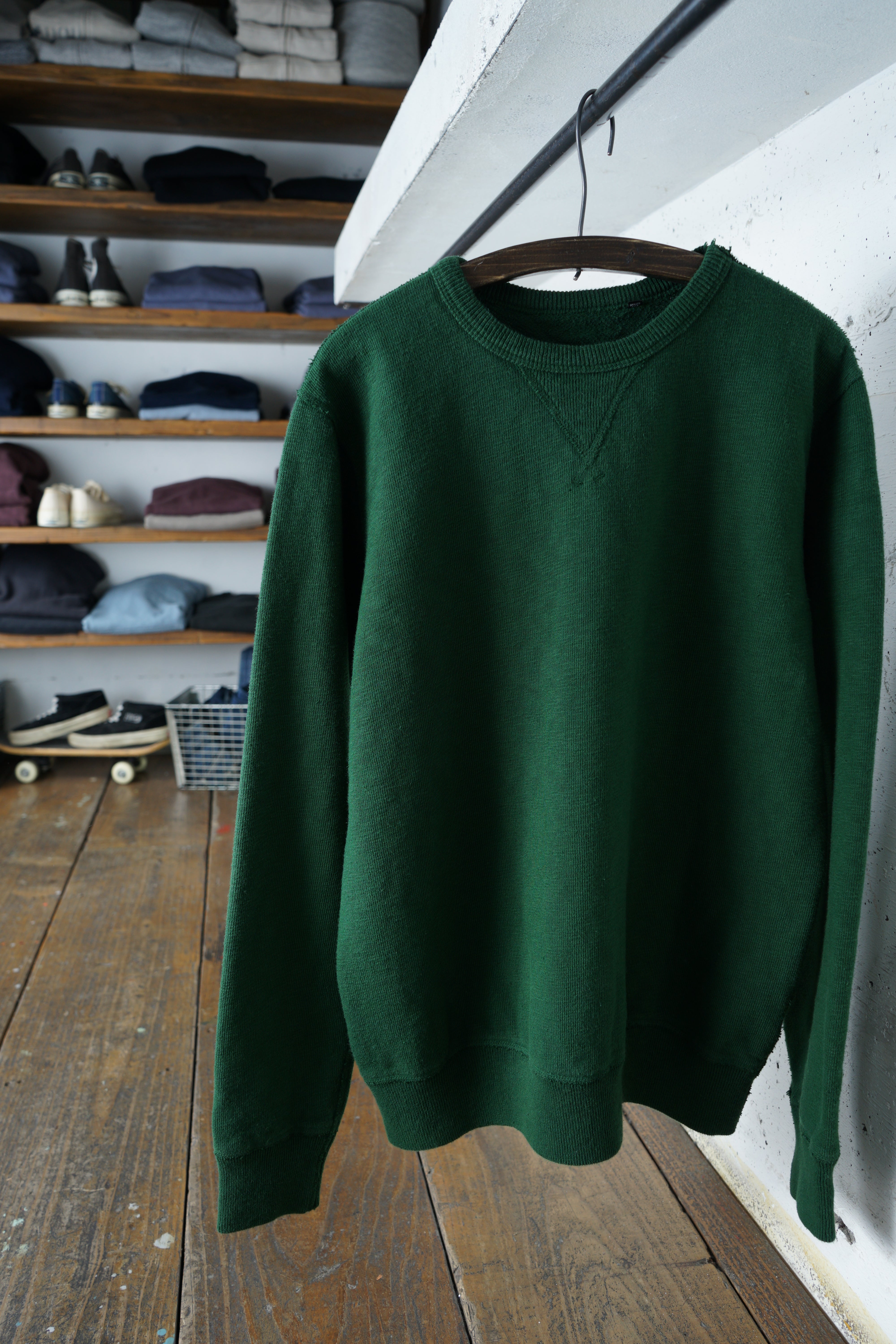 Cotton Relaxed Sweatshirt - DEVISE FACTORY