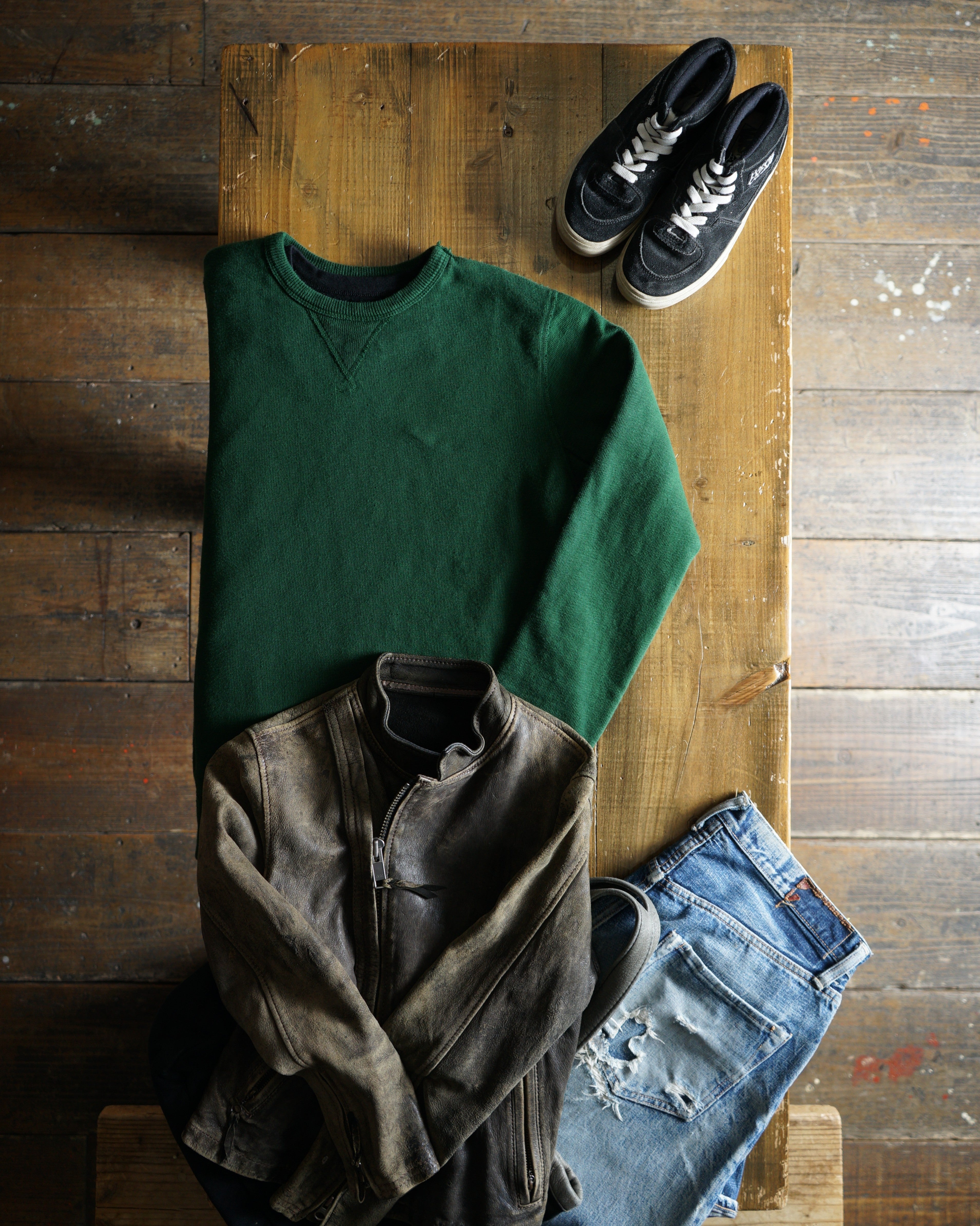 Cotton Relaxed Sweatshirt - DEVISE FACTORY
