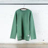 Cotton Cut-Off Sweatshirt with Label - DEVISE FACTORY