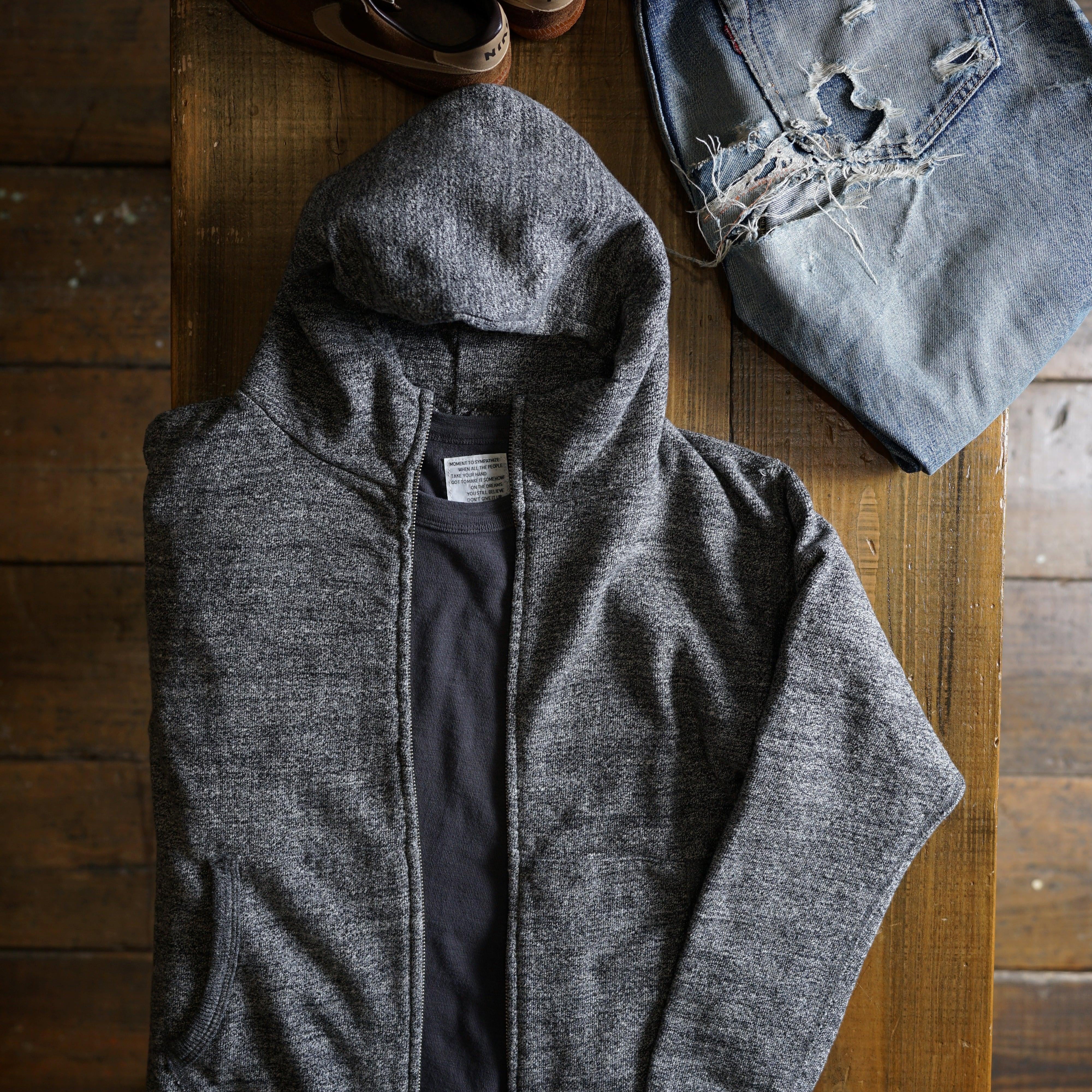 DF013: Cotton Zip Hoodie - DEVISE FACTORY