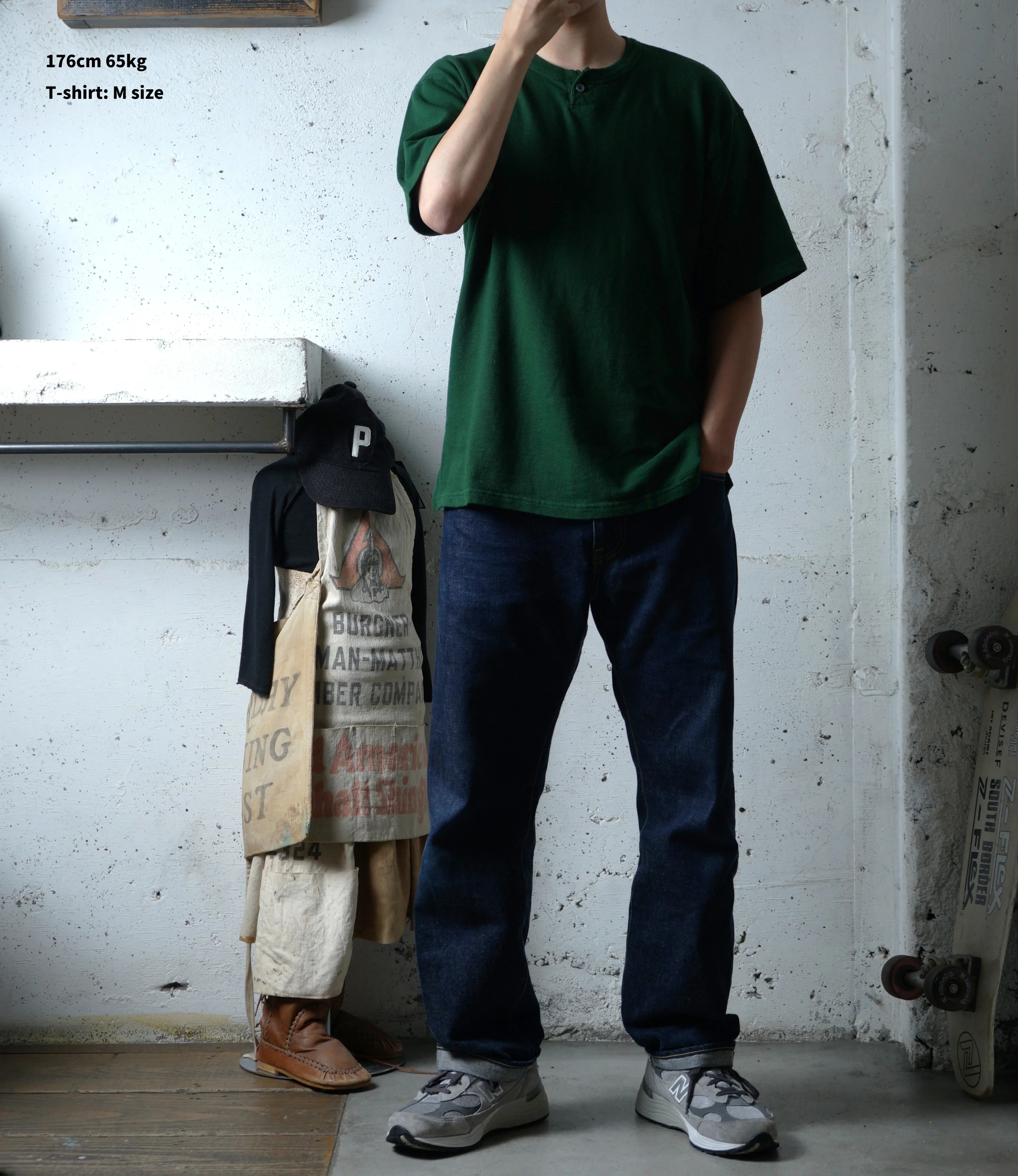 Cotton Wide Henley Tshirt - DEVISE FACTORY