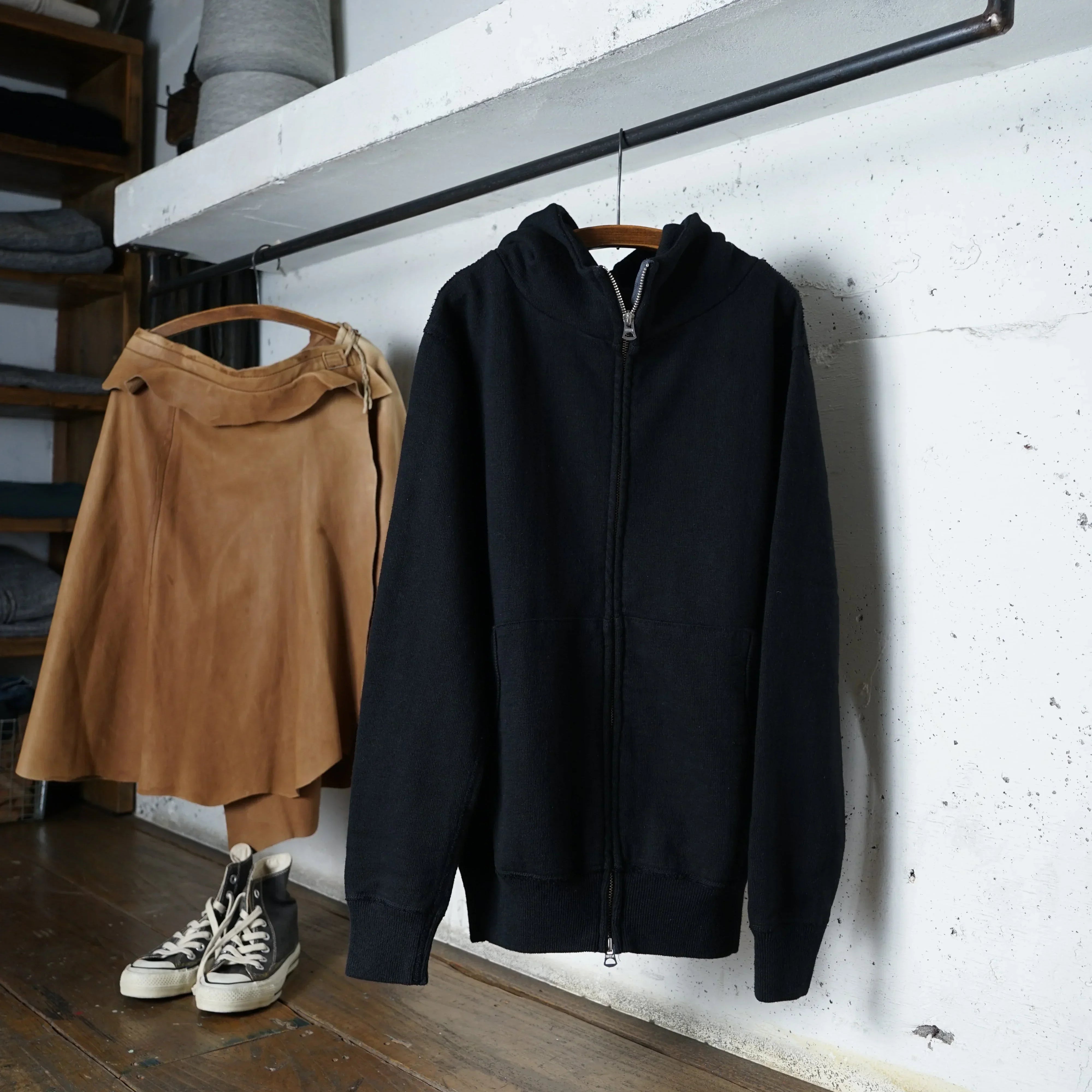 DF012: Cotton Zip Hoodie - DEVISE FACTORY