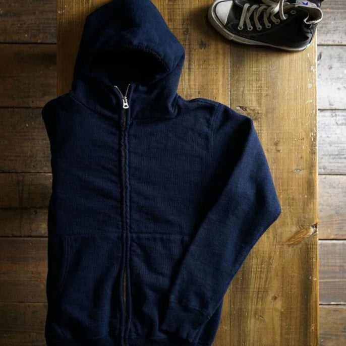 Cotton Zip Hoodie with Race - DEVISE FACTORY