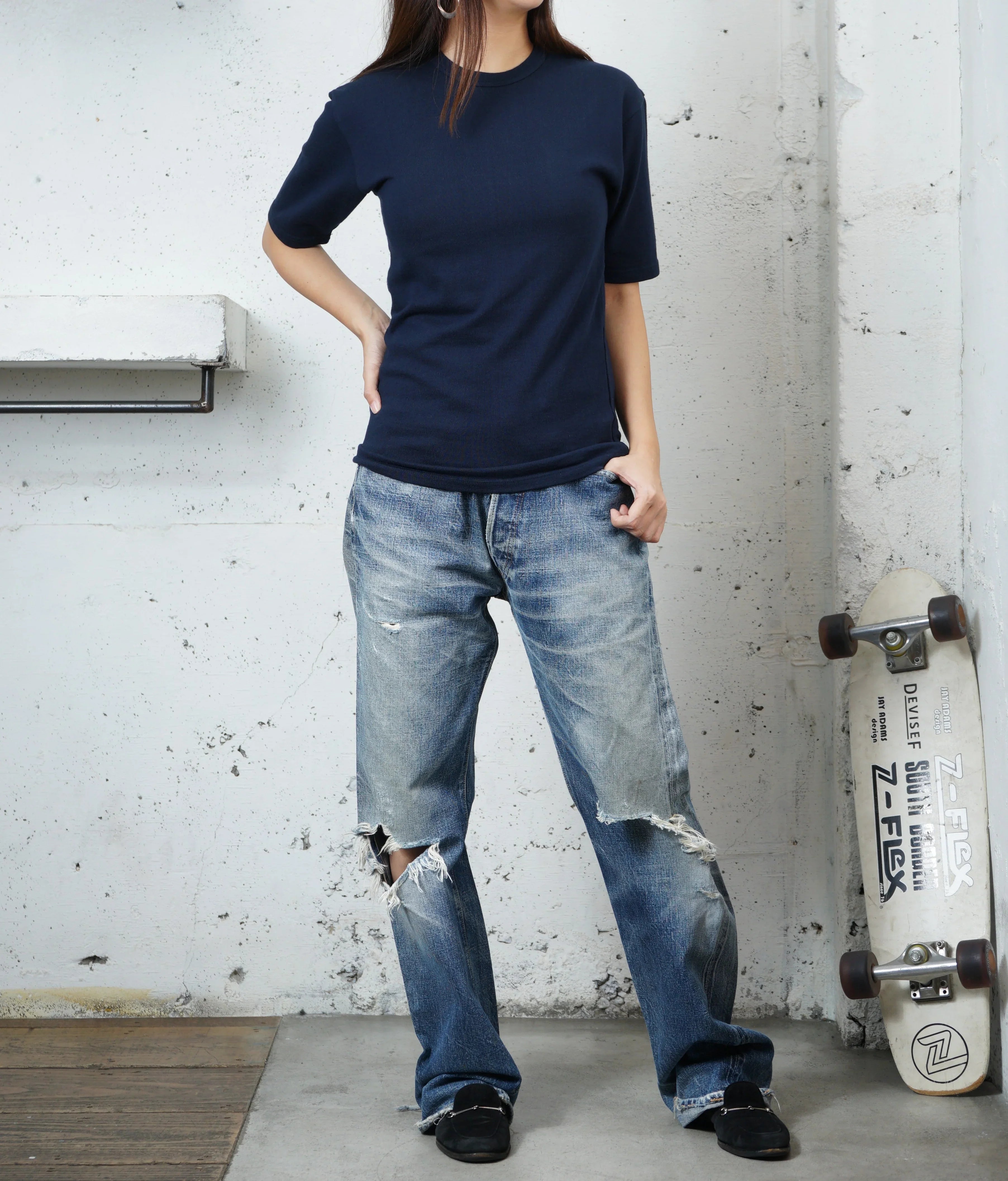 Cotton Rayon Ladies Tshirt - DEVISE FACTORY