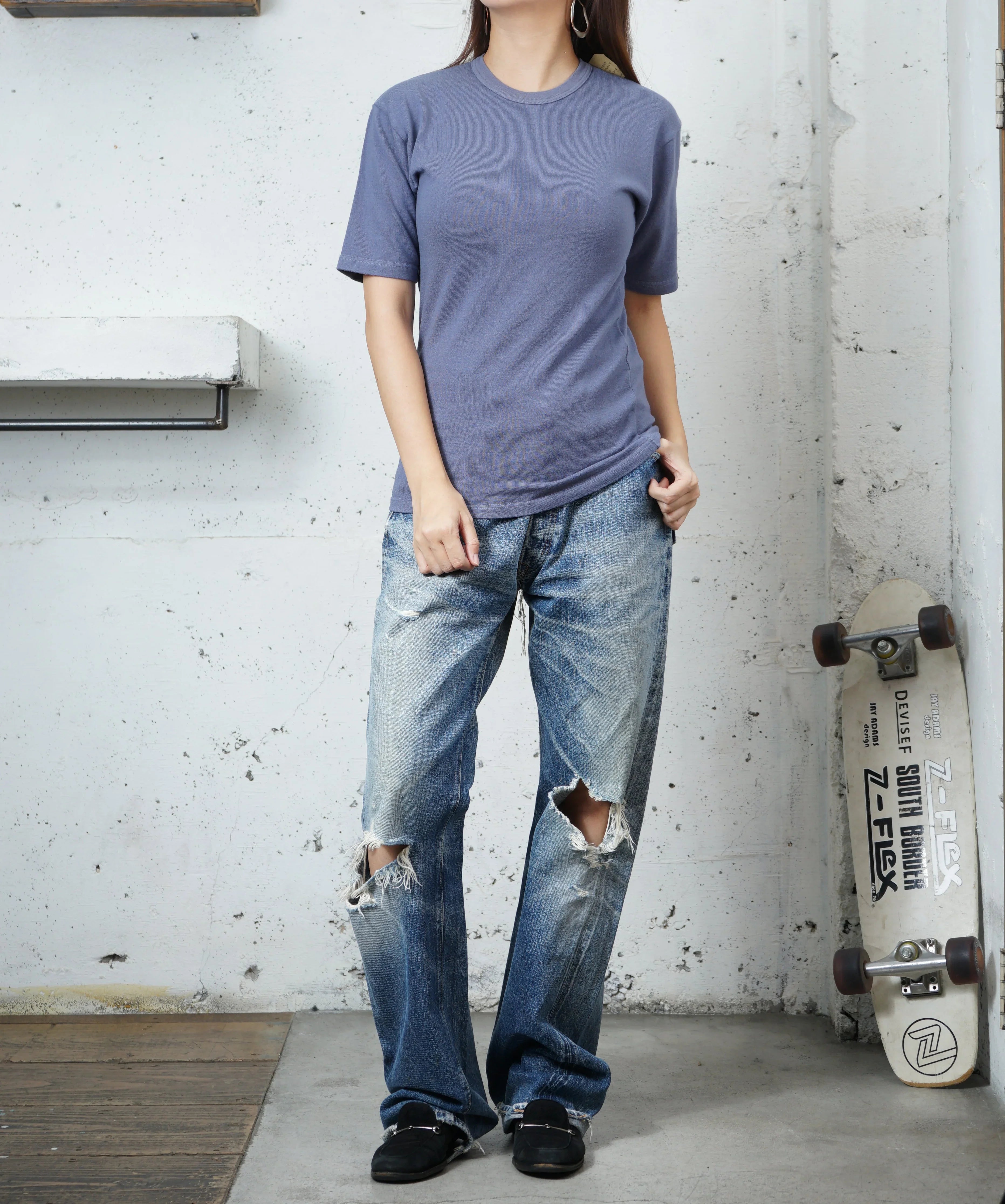 Cotton Rayon Ladies Tshirt - DEVISE FACTORY