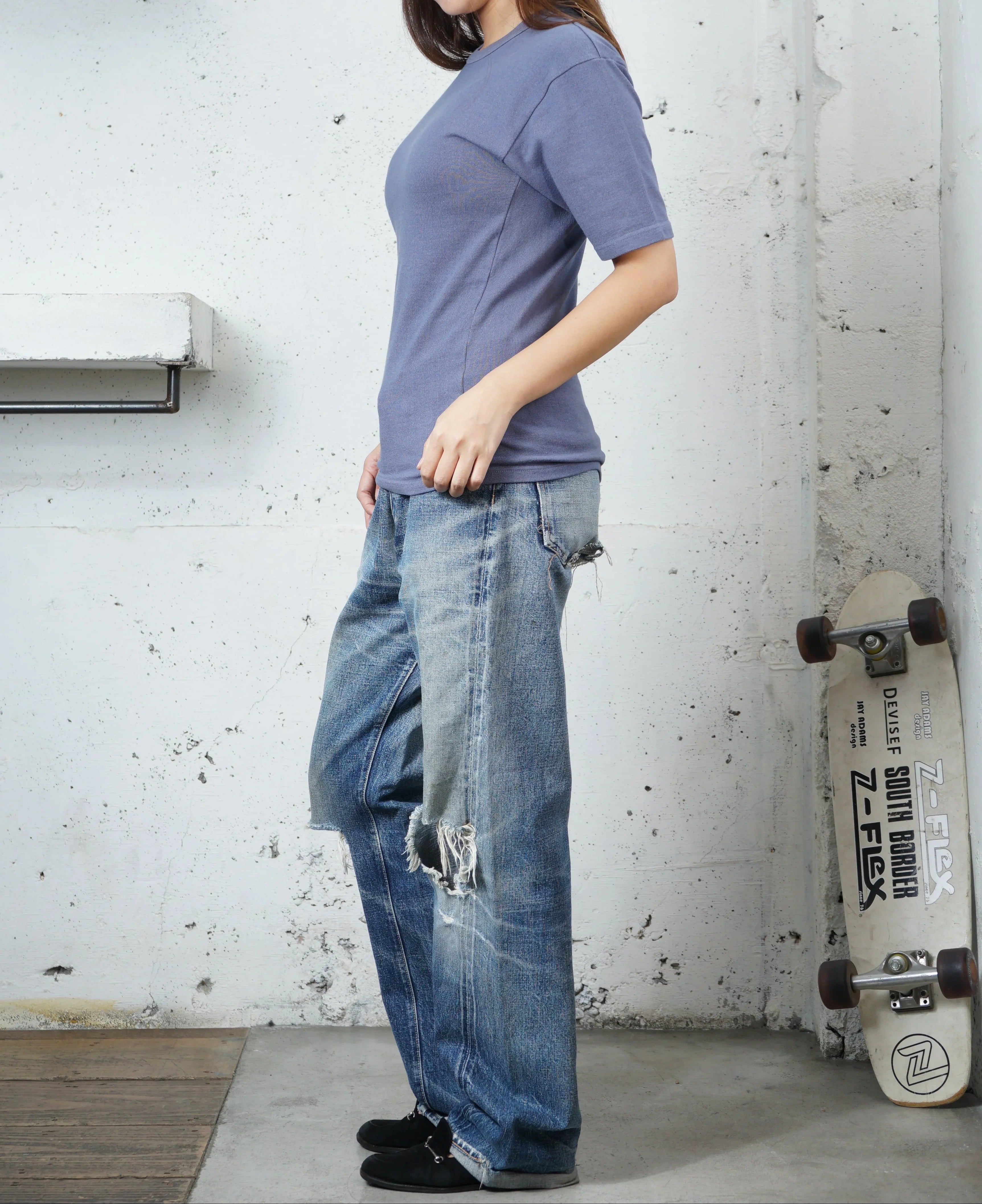 Cotton Rayon Ladies Tshirt - DEVISE FACTORY