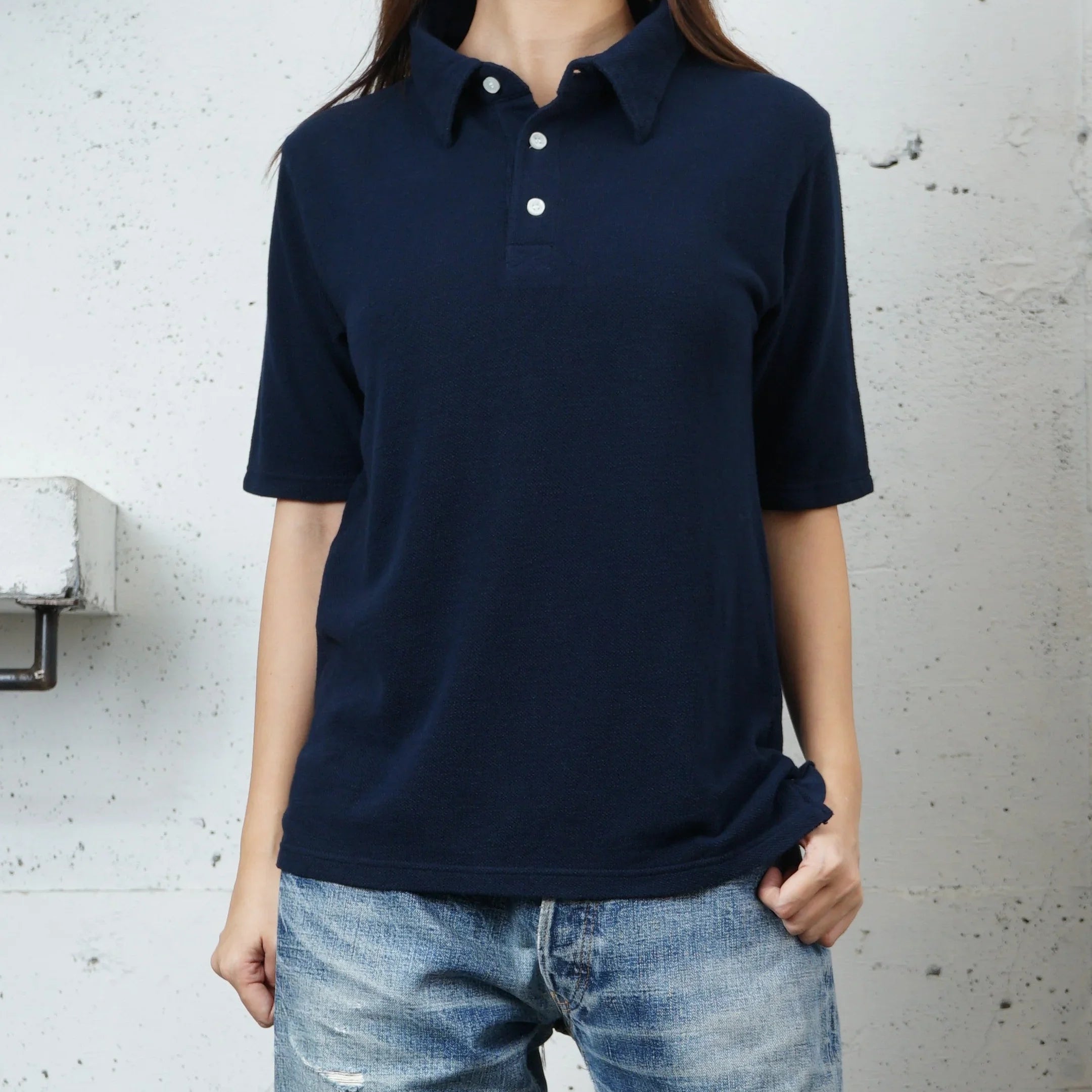 Cotton Pique Polo Shirt - DEVISE FACTORY