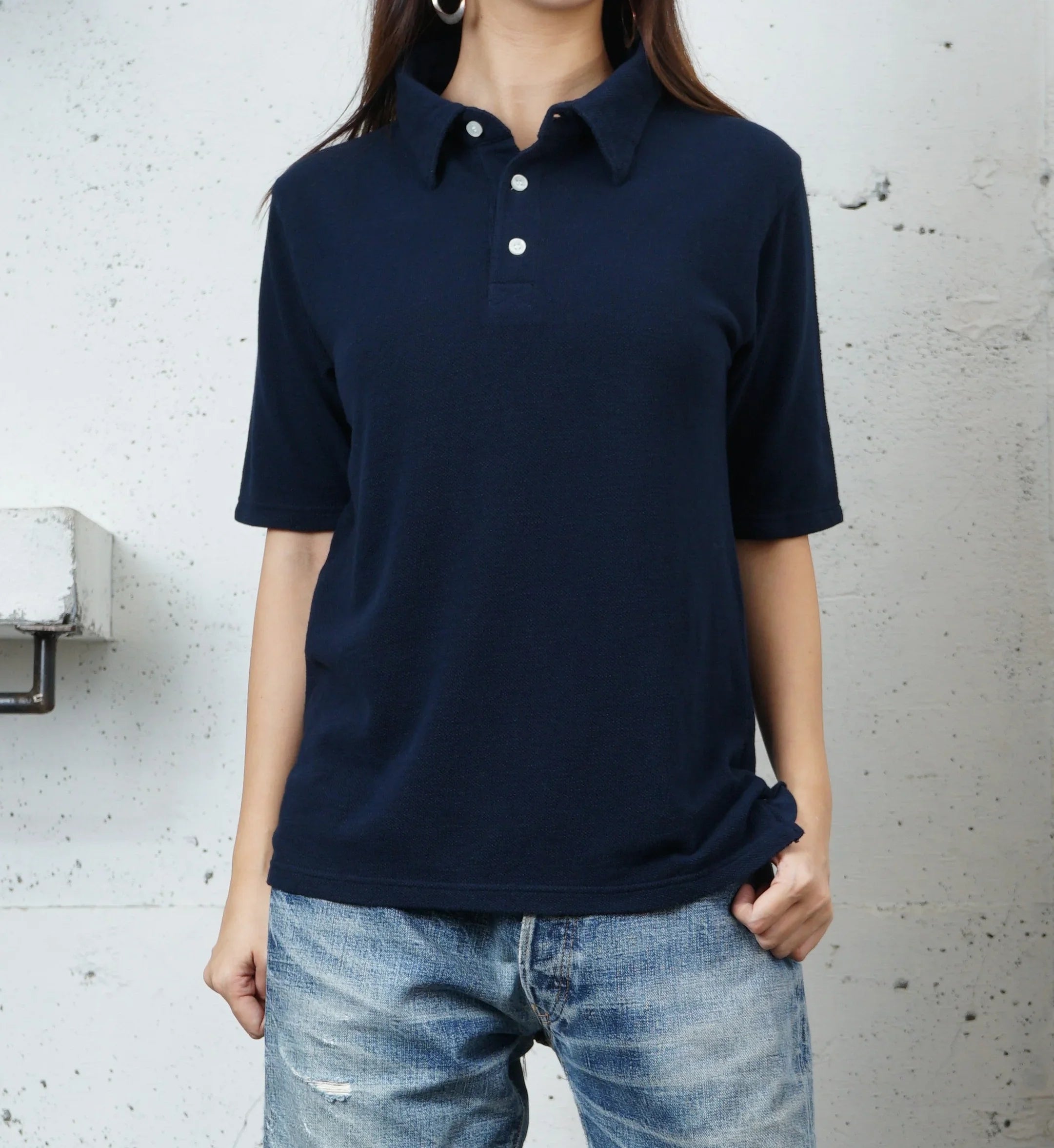 Cotton Pique Polo Shirt - DEVISE FACTORY
