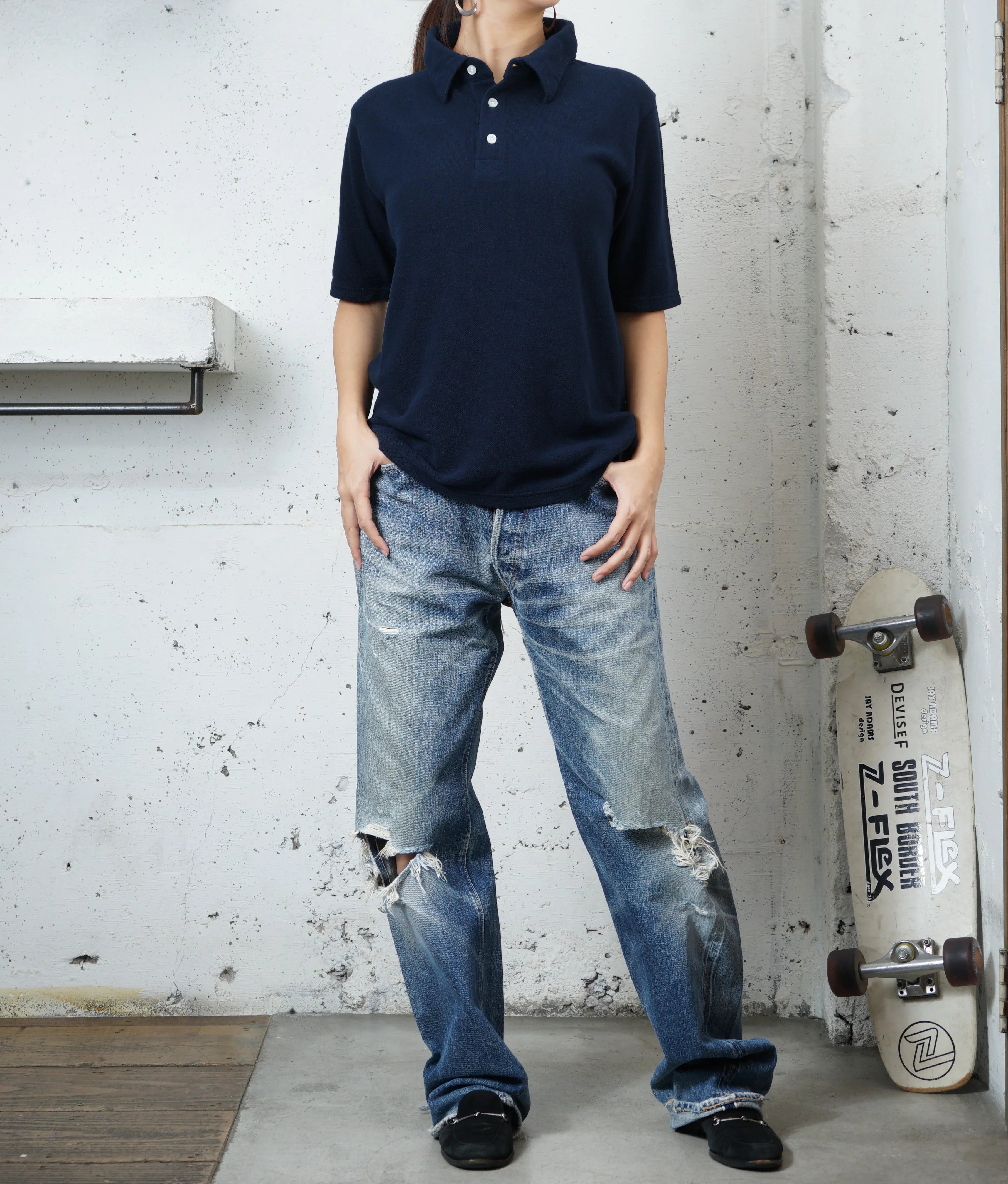 Cotton Pique Polo Shirt - DEVISE FACTORY