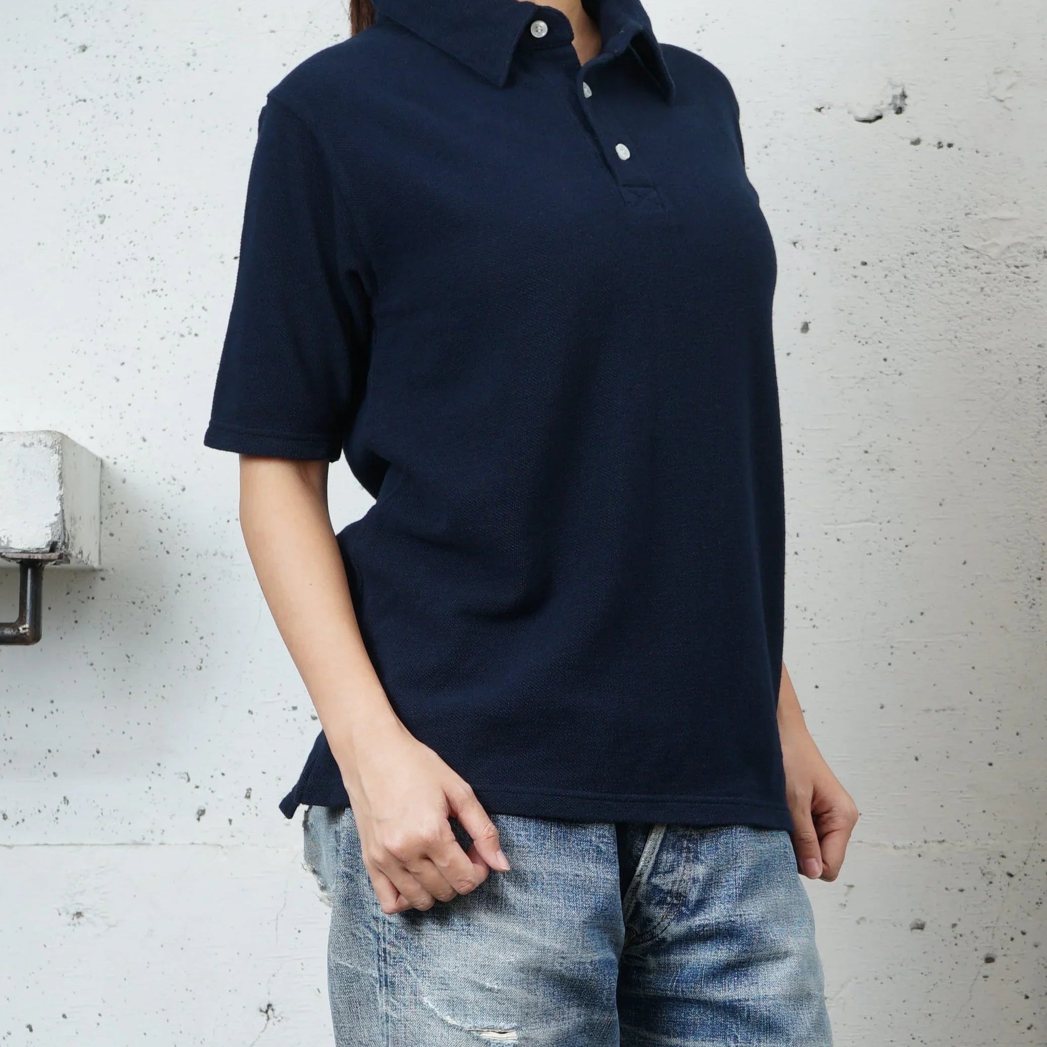 Cotton Pique Polo Shirt - DEVISE FACTORY