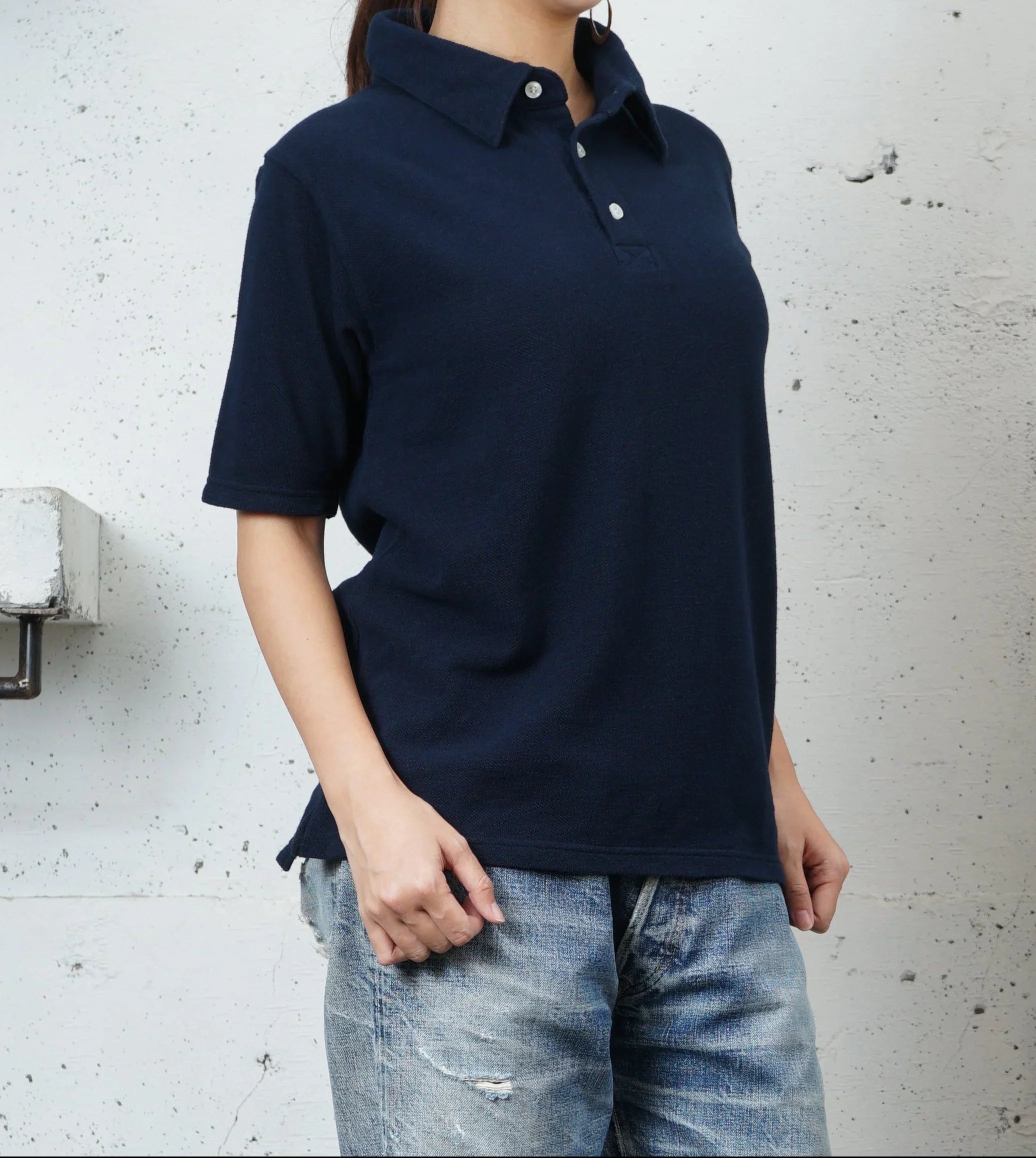 Cotton Pique Polo Shirt - DEVISE FACTORY