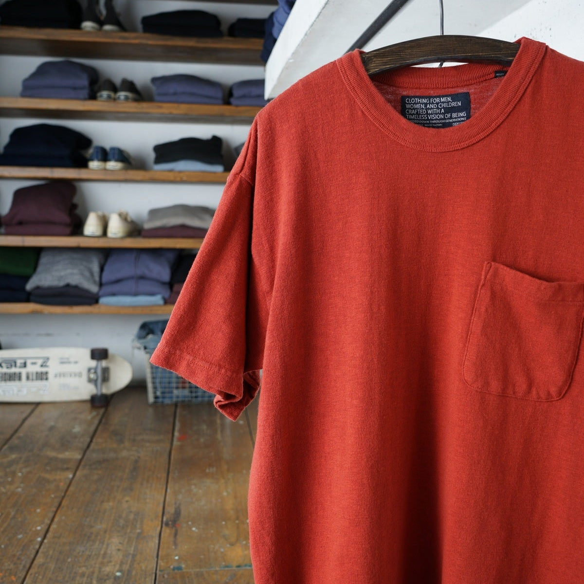 Cotton Wide Pocket Tshirt - DEVISE FACTORY