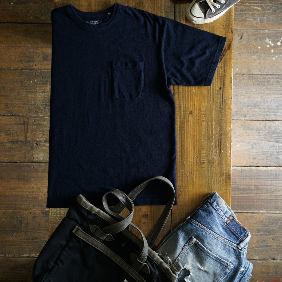 Cotton Wide Pocket Tshirt - DEVISE FACTORY