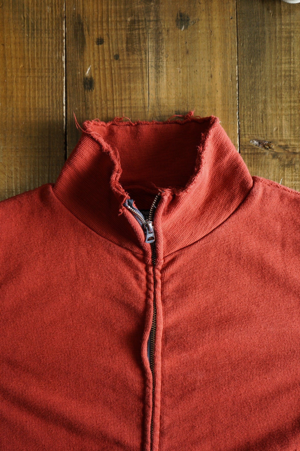 Cotton Relaxed Zip Jacket - DEVISE FACTORY
