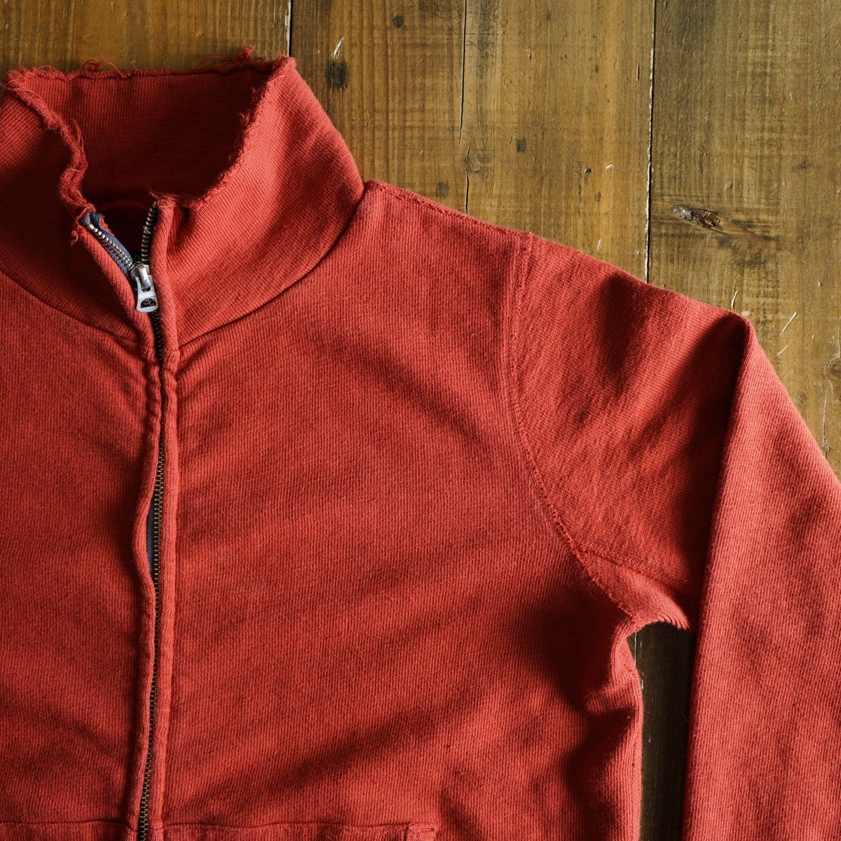 Cotton Relaxed Zip Jacket - DEVISE FACTORY