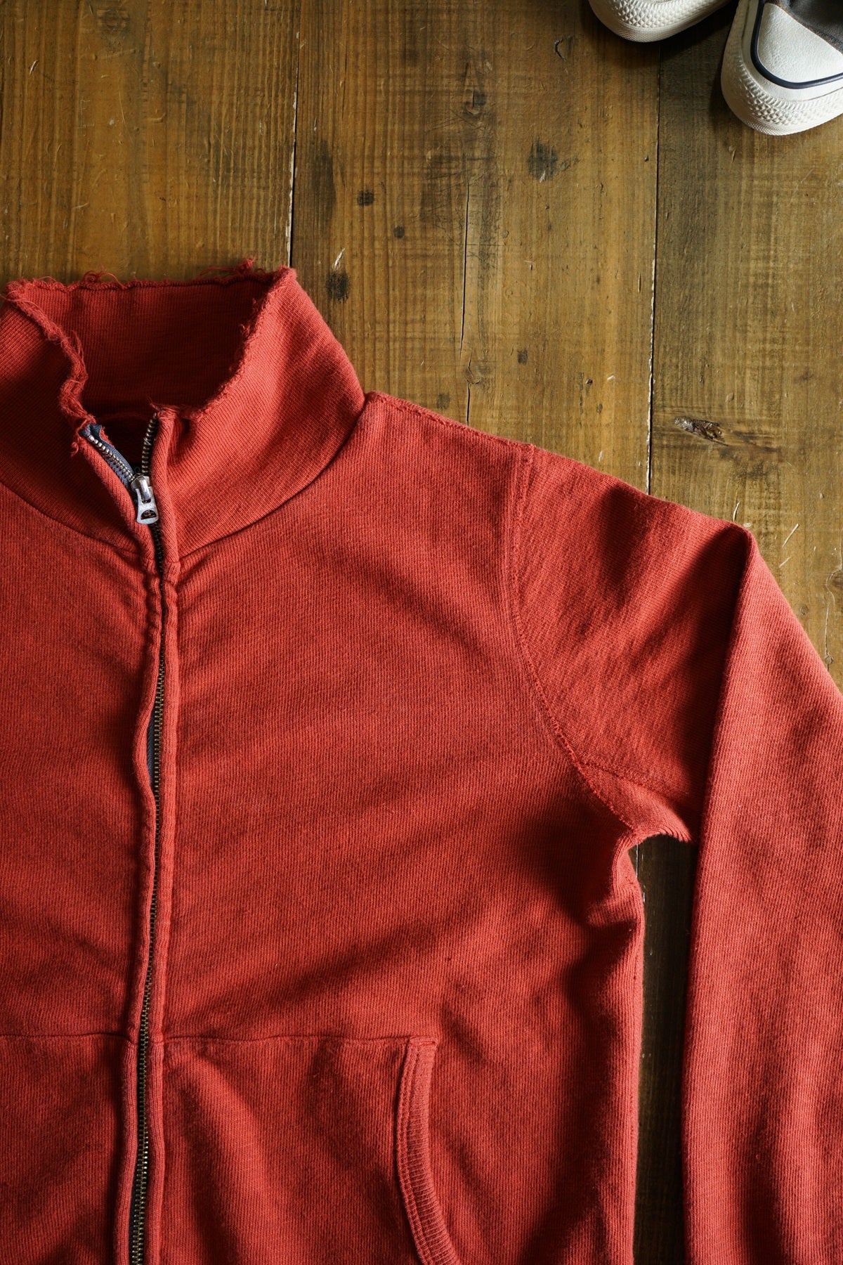 Cotton Relaxed Zip Jacket - DEVISE FACTORY