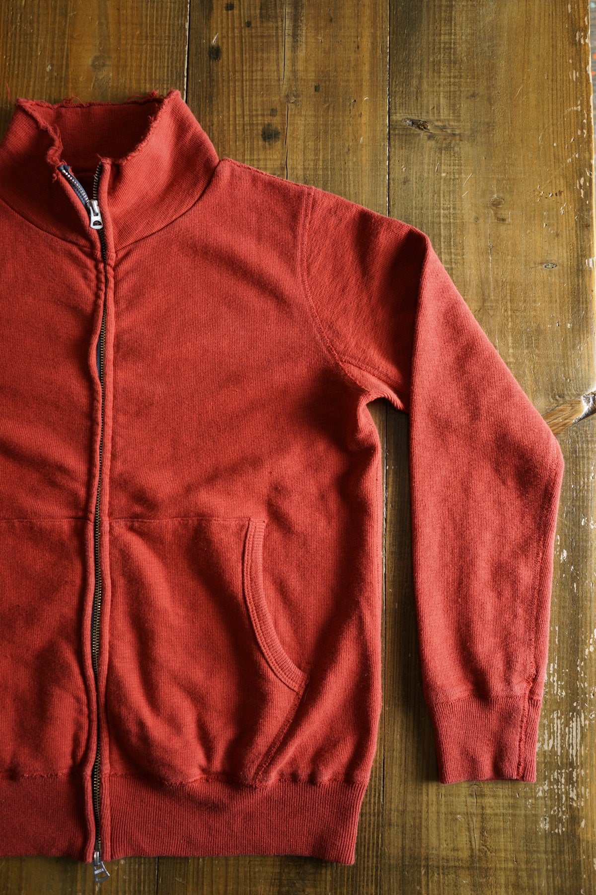 Cotton Relaxed Zip Jacket - DEVISE FACTORY