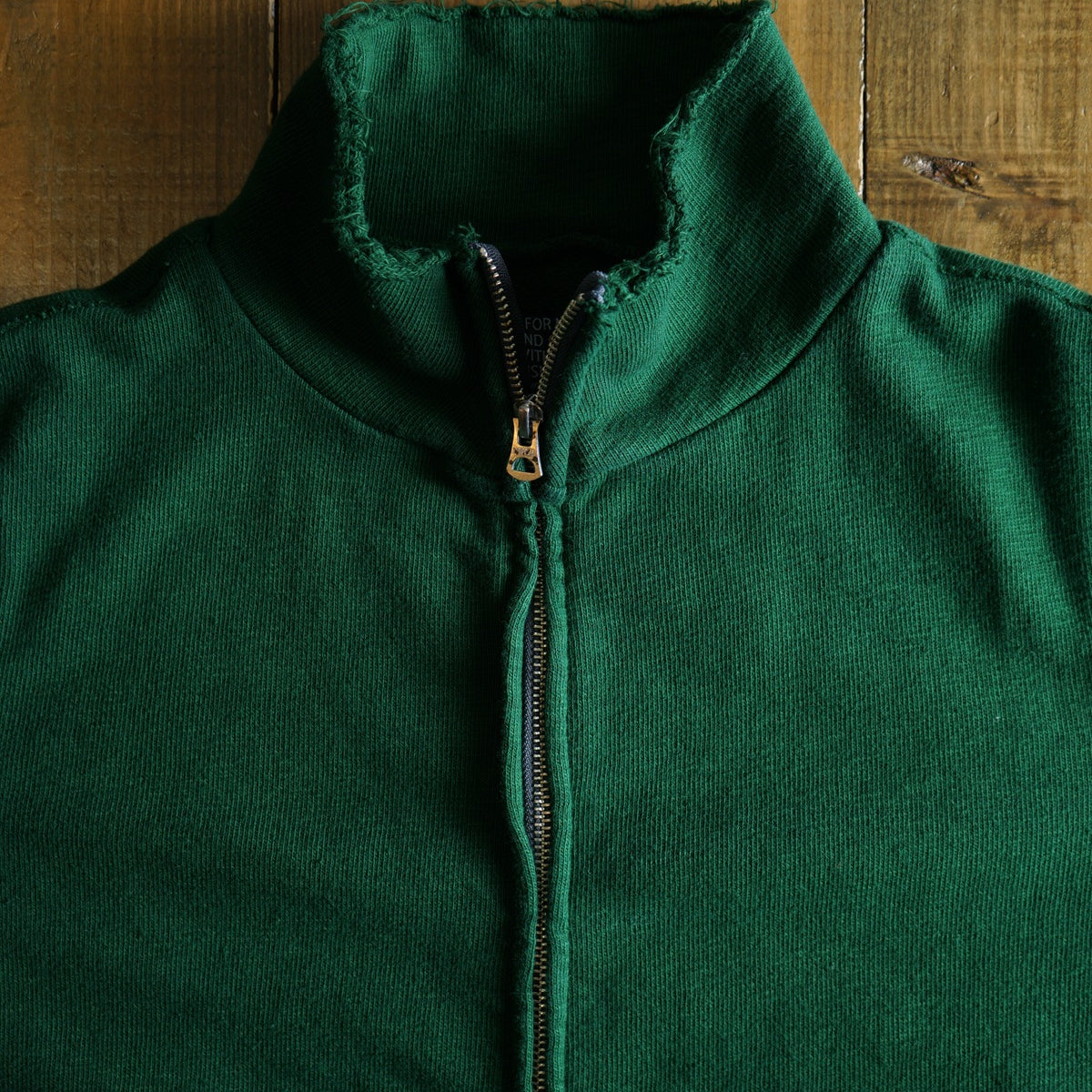 Cotton Relaxed Zip Jacket - DEVISE FACTORY