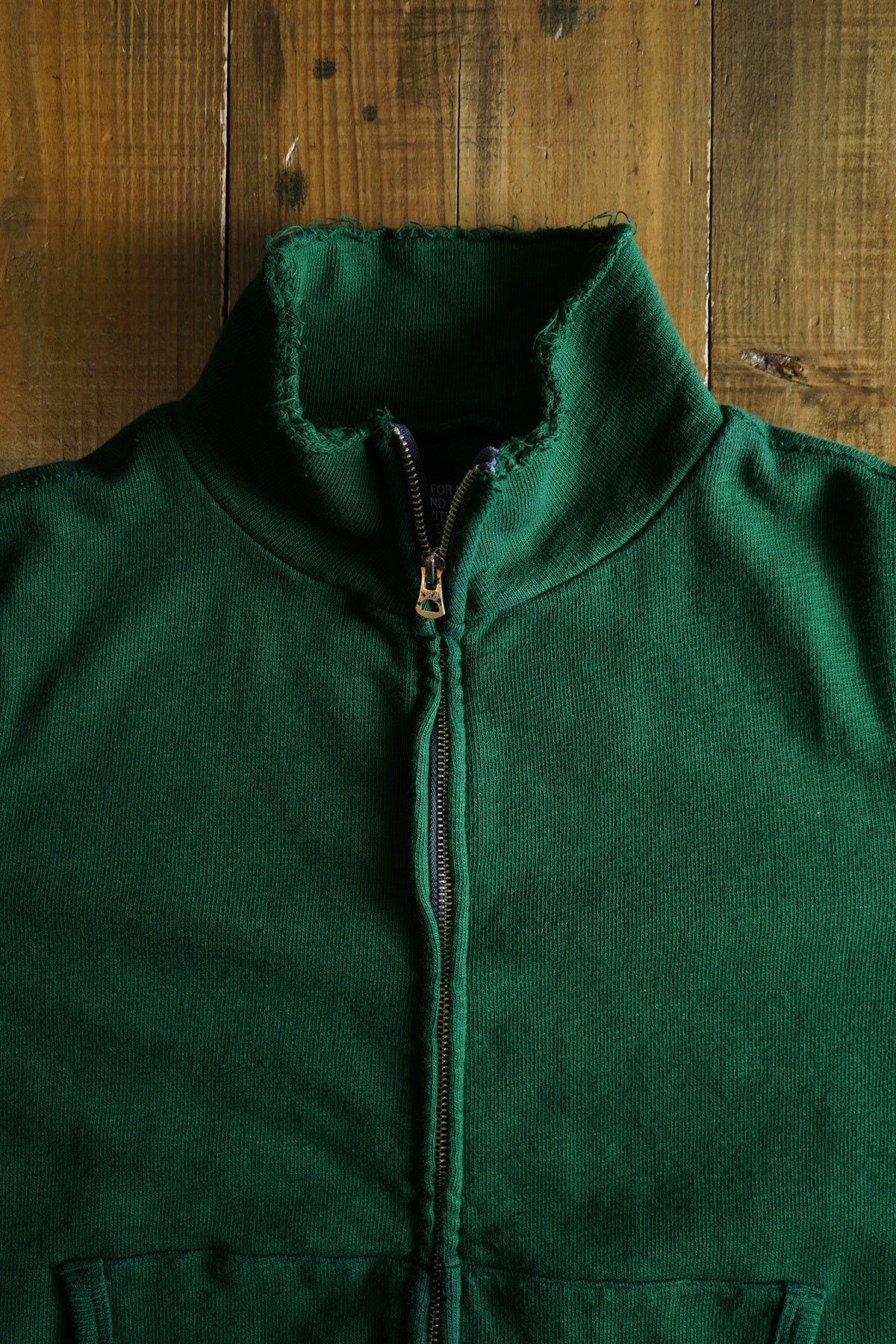 Cotton Relaxed Zip Jacket - DEVISE FACTORY