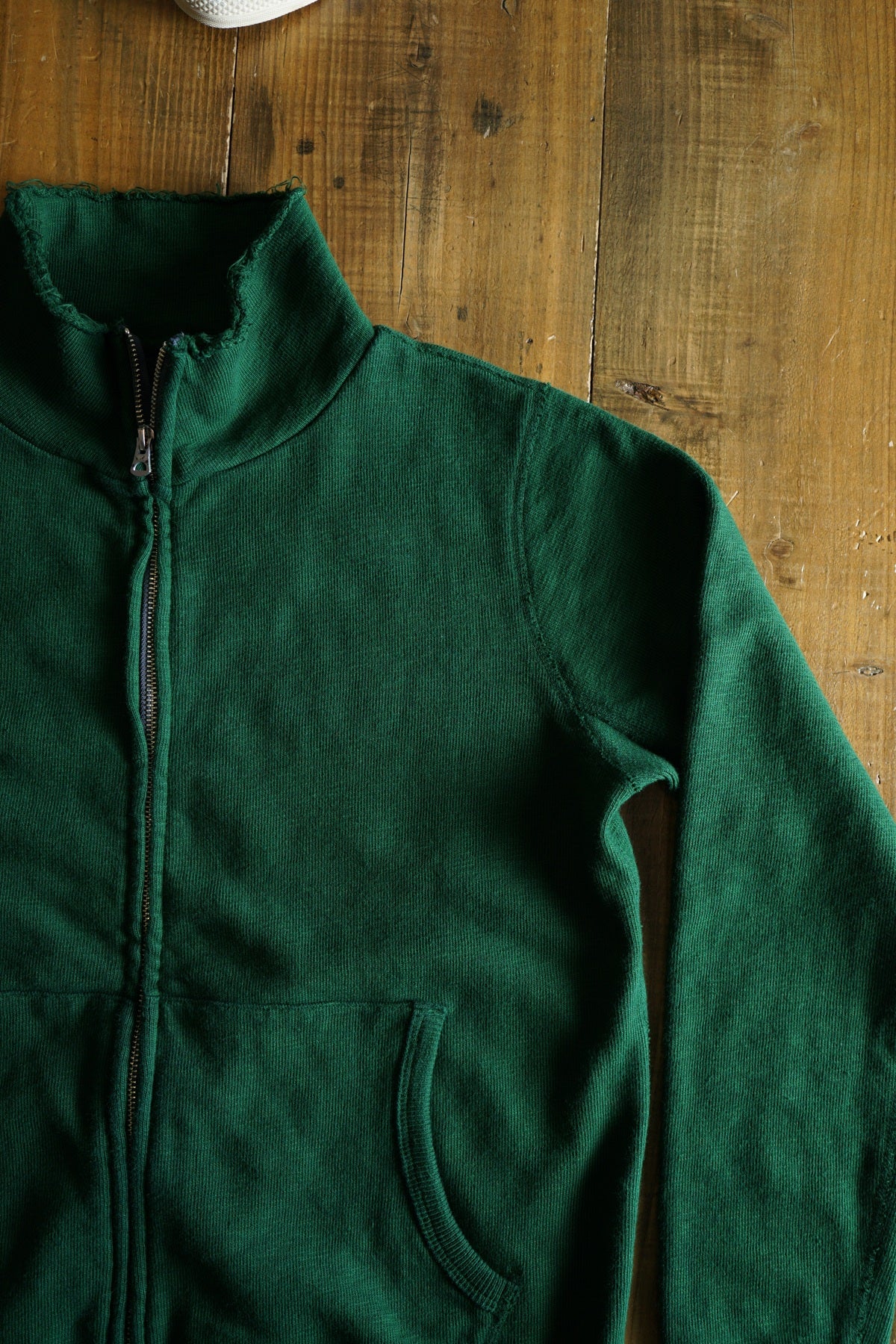 Cotton Relaxed Zip Jacket - DEVISE FACTORY