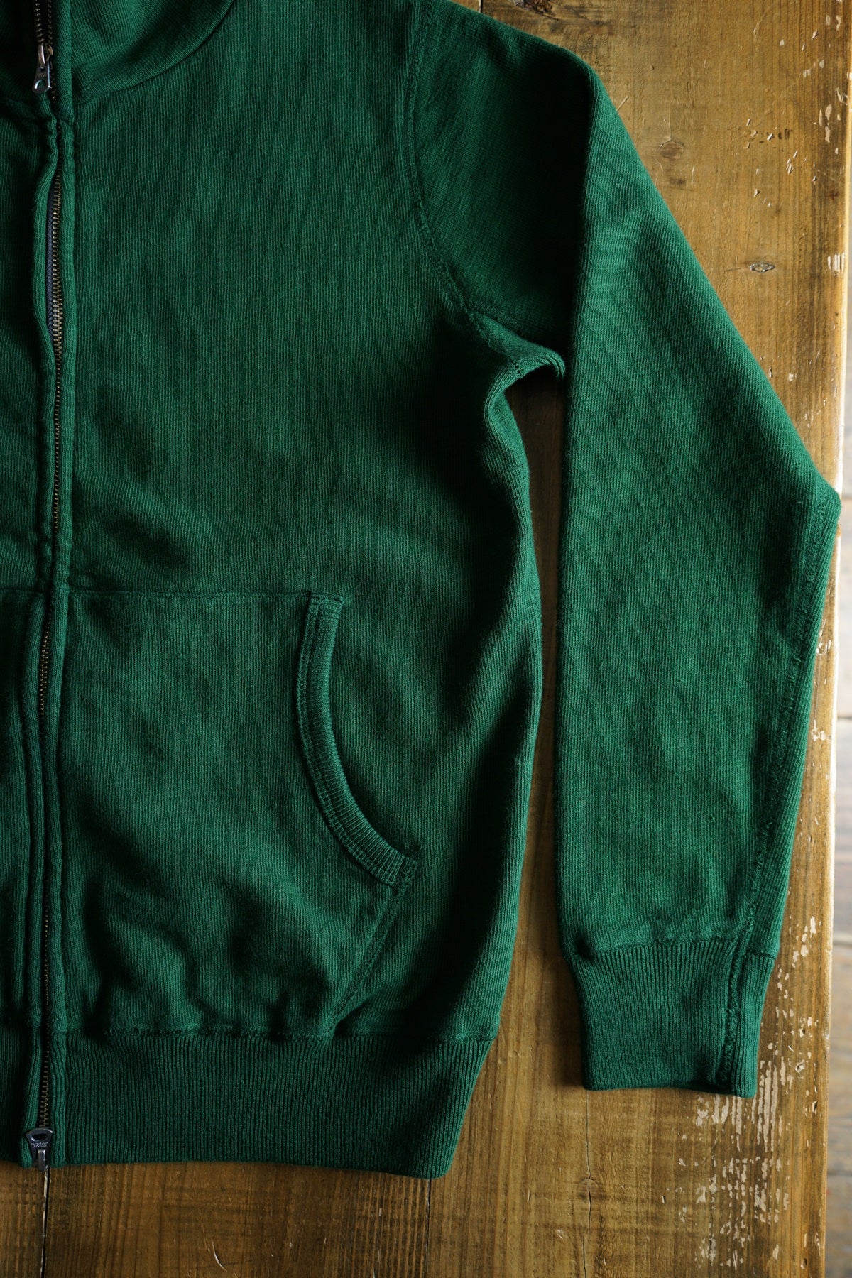 Cotton Relaxed Zip Jacket - DEVISE FACTORY