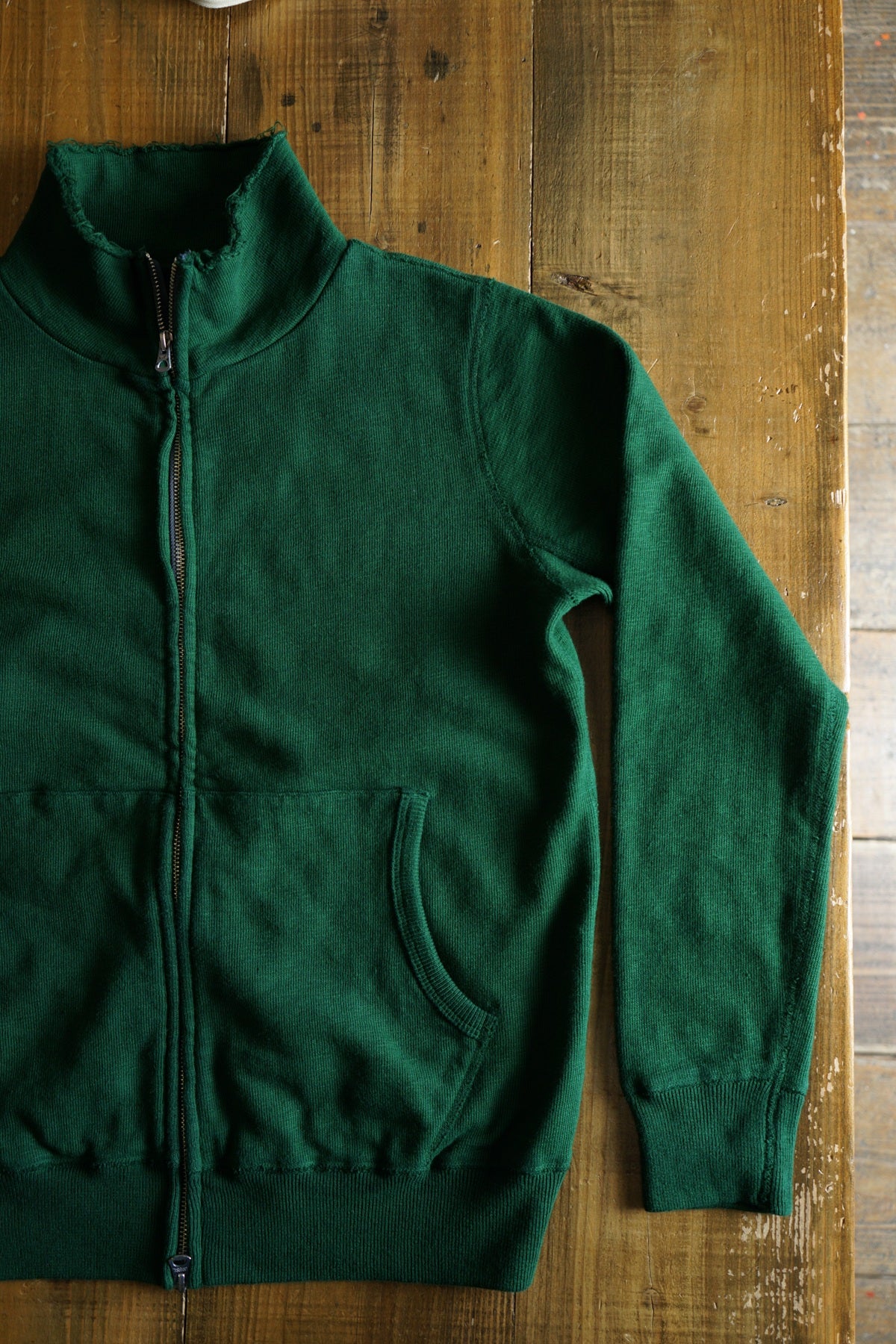 Cotton Relaxed Zip Jacket - DEVISE FACTORY