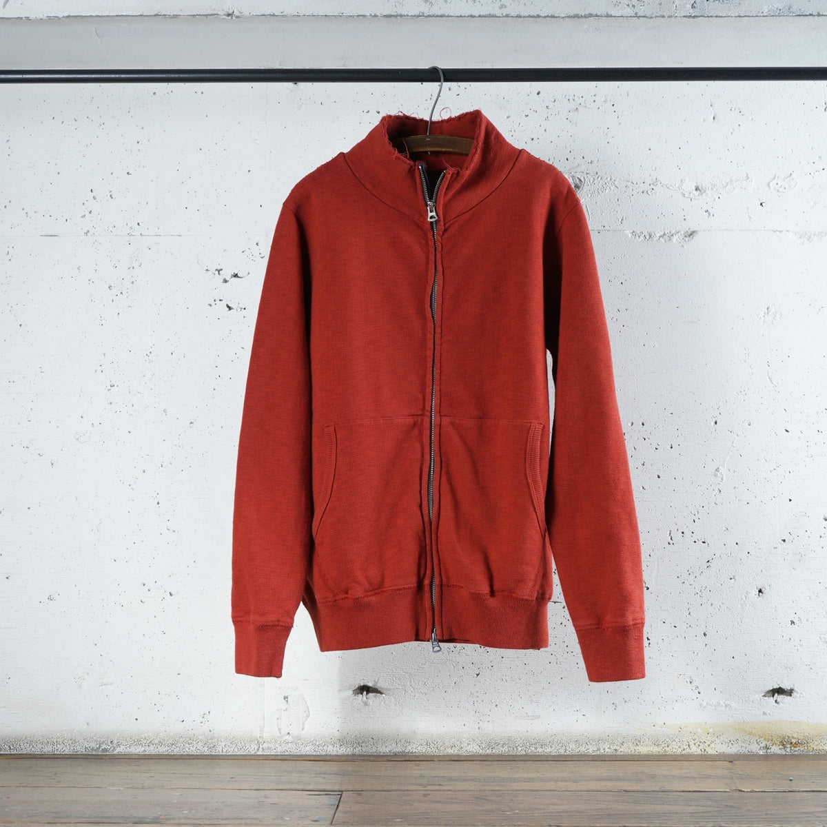 Cotton Relaxed Zip Jacket - DEVISE FACTORY