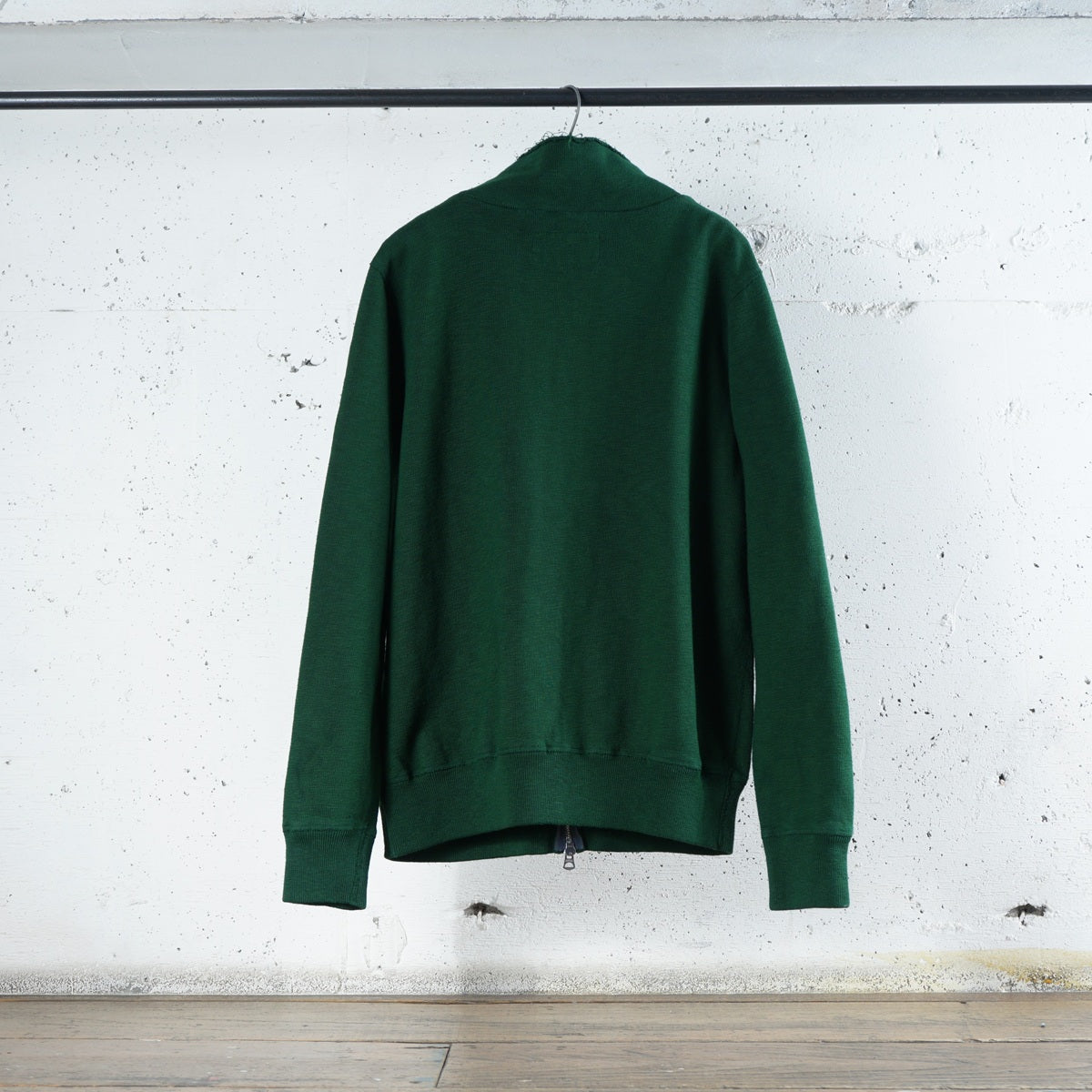 Cotton Relaxed Zip Jacket - DEVISE FACTORY