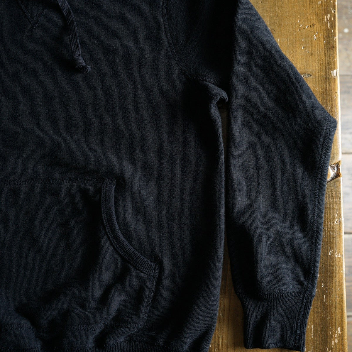 Cotton Relaxed After-Hood Sweatshirt - DEVISE FACTORY