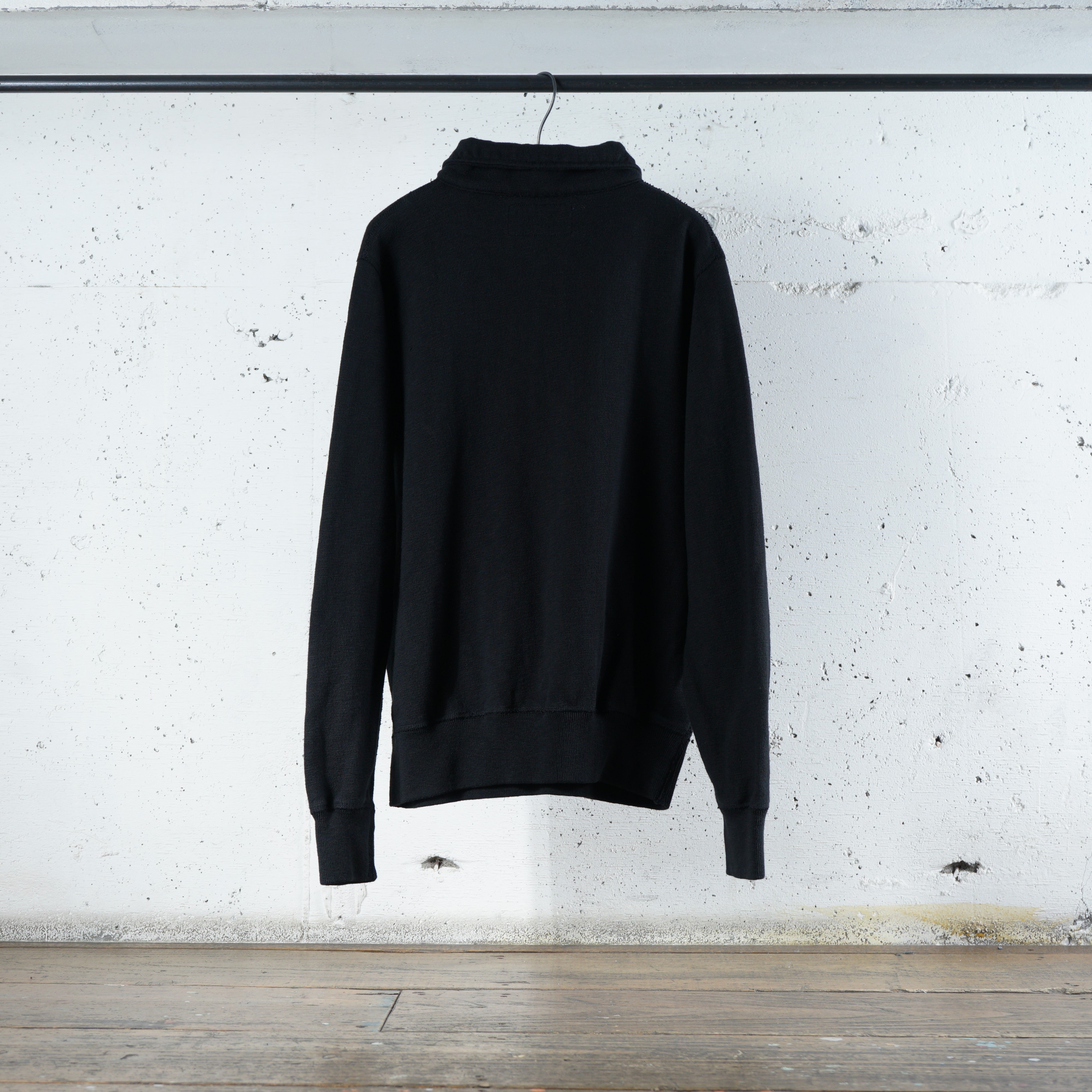 Cotton Relaxed Half-Zip Sweatshirt - DEVISE FACTORY
