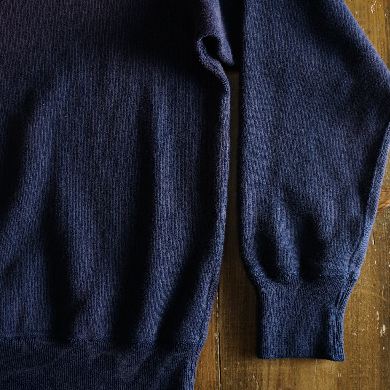 Cotton Wide Aged Sweatshirt - DEVISE FACTORY