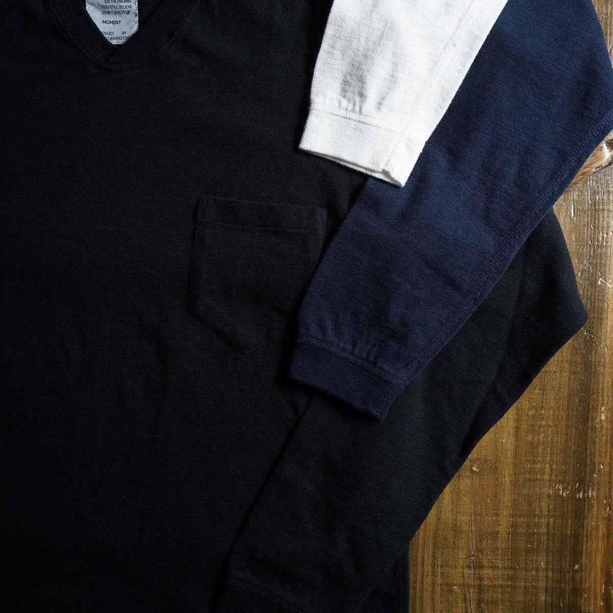 Cotton Relax V Long Sleeve Tshirt - DEVISE FACTORY