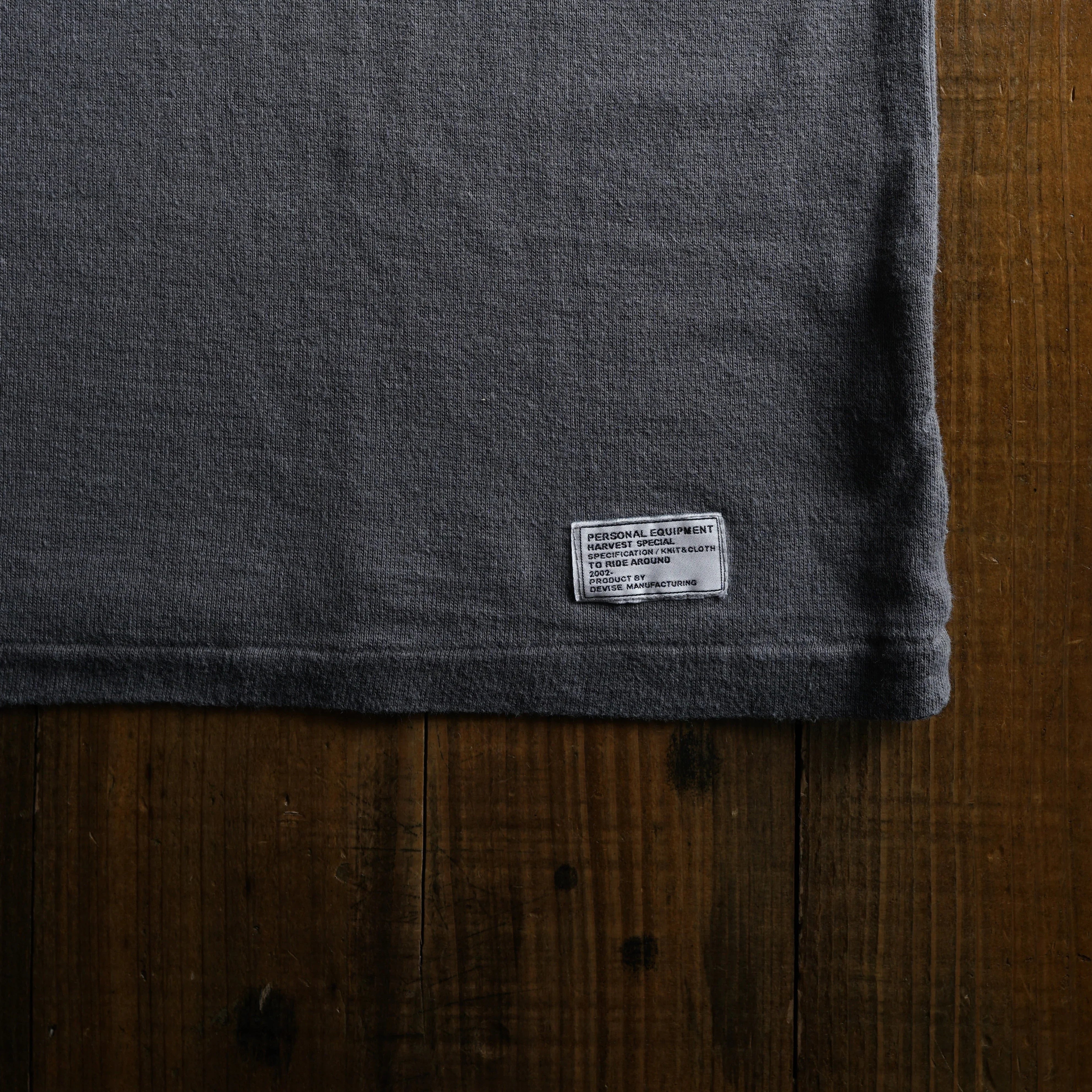 Cotton Rayon Tshirt with Label - DEVISE FACTORY