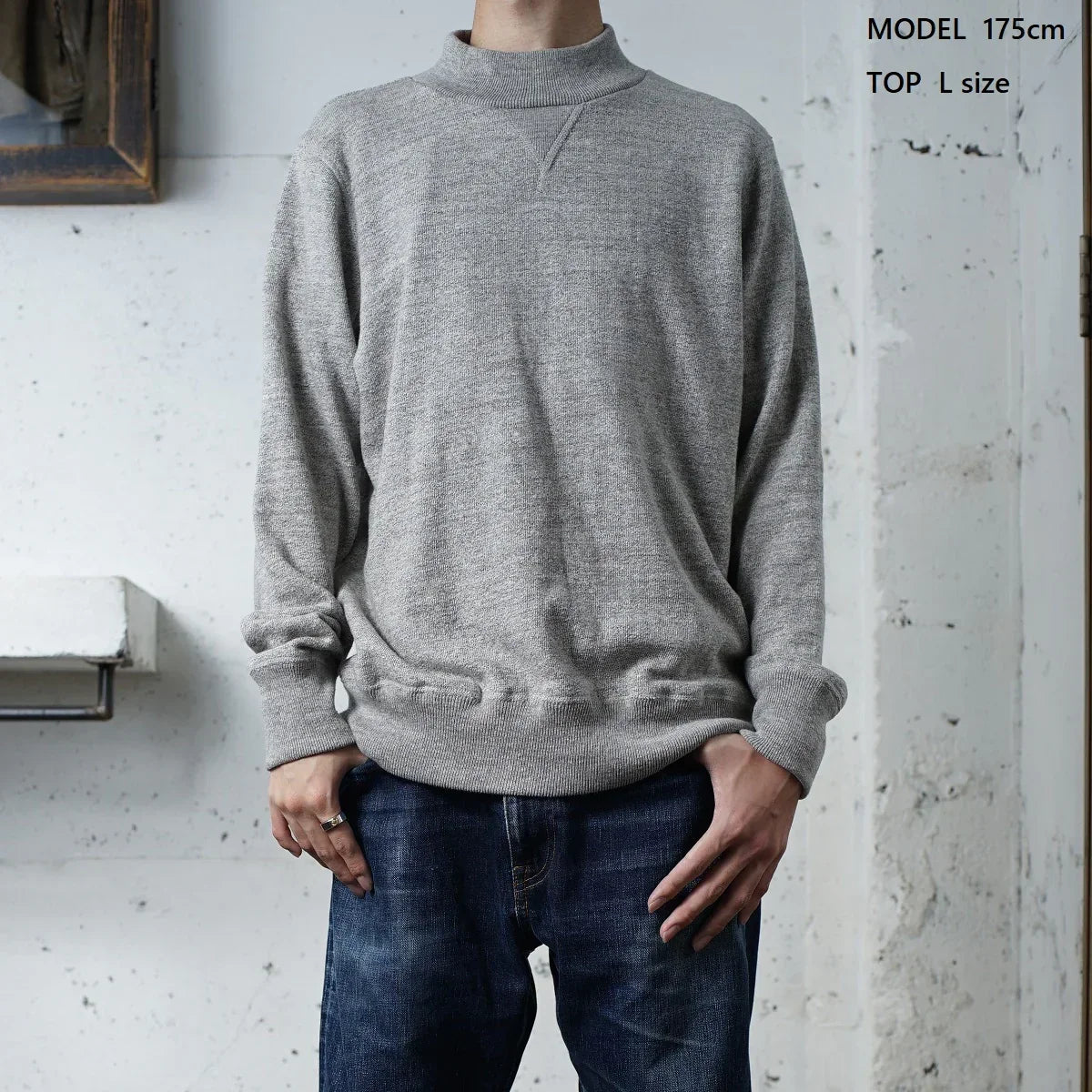 STAMMBAUM DEVISION クルーネック SWEAT GOAT FLEECE CREW NECK SWEAT 15.5oz（裏起毛クルーネック スウェット