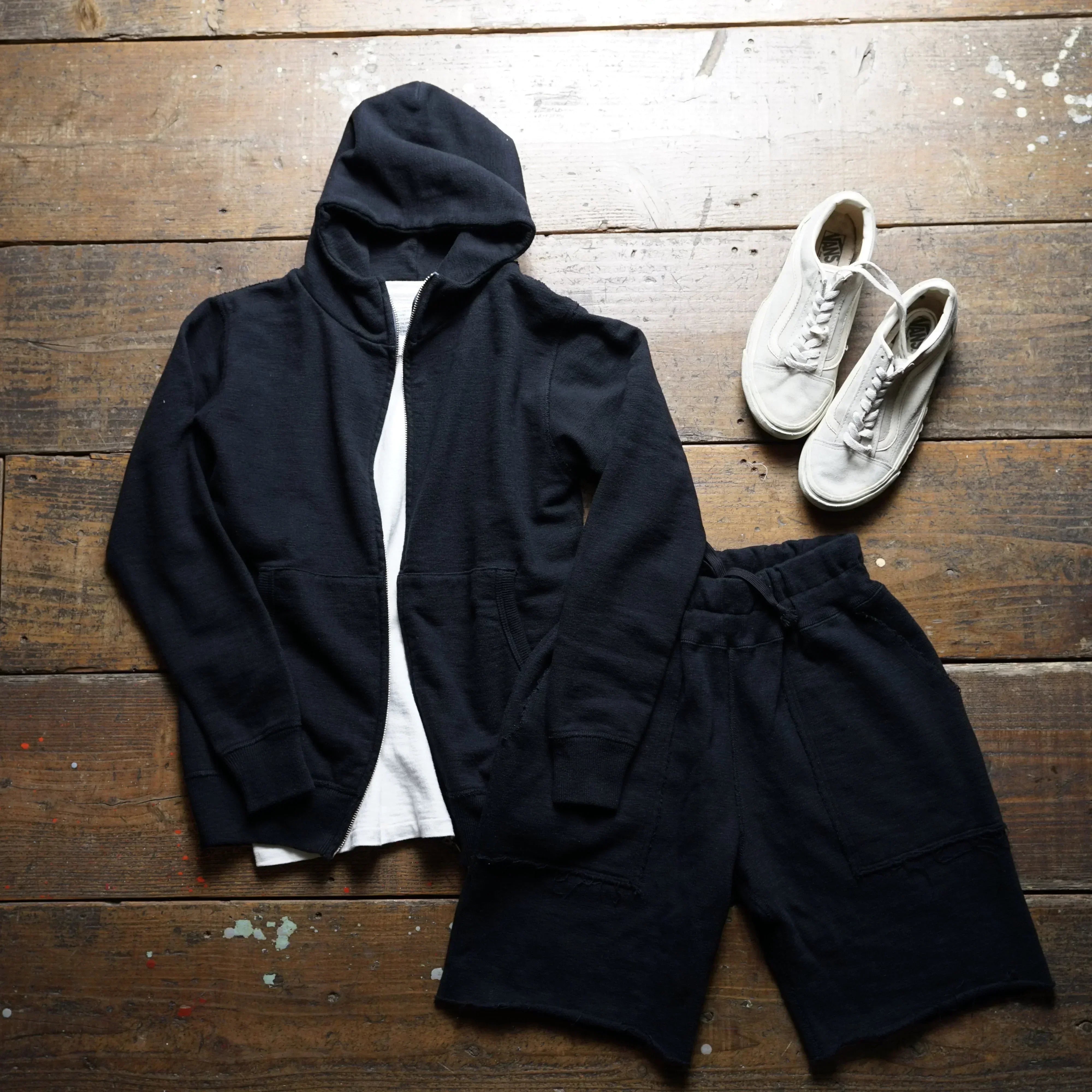 DF012: Cotton Zip Hoodie - DEVISE FACTORY