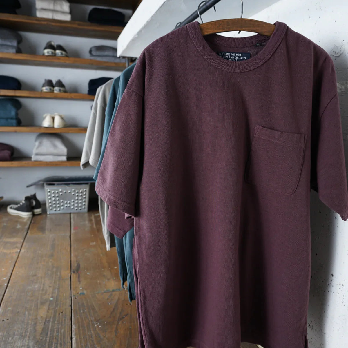 Cotton Wide Pocket Tshirt - DEVISE FACTORY