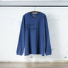 Cotton Rayon Relax Long Sleeve Tshirt With Stencil Print - DEVISE FACTORY