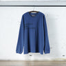 Cotton Rayon Relax Long Sleeve Tshirt With Stencil Print