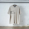 Cotton Wide Tshirt With Stencil Print - DEVISE FACTORY
