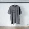 Cotton Wide Tshirt With Stencil Print
