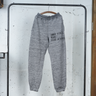 Cotton Straight-leg Sweatpants With Stencil Print
