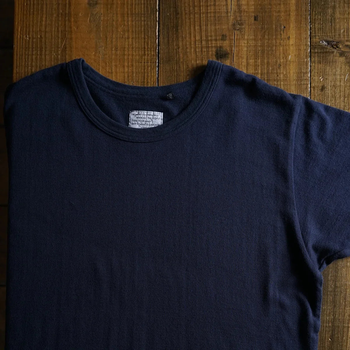 Cotton Rayon Tshirt with Label - DEVISE FACTORY