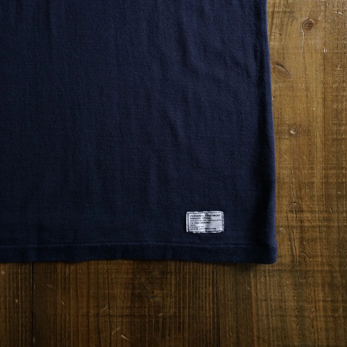 Cotton Rayon Tshirt with Label - DEVISE FACTORY
