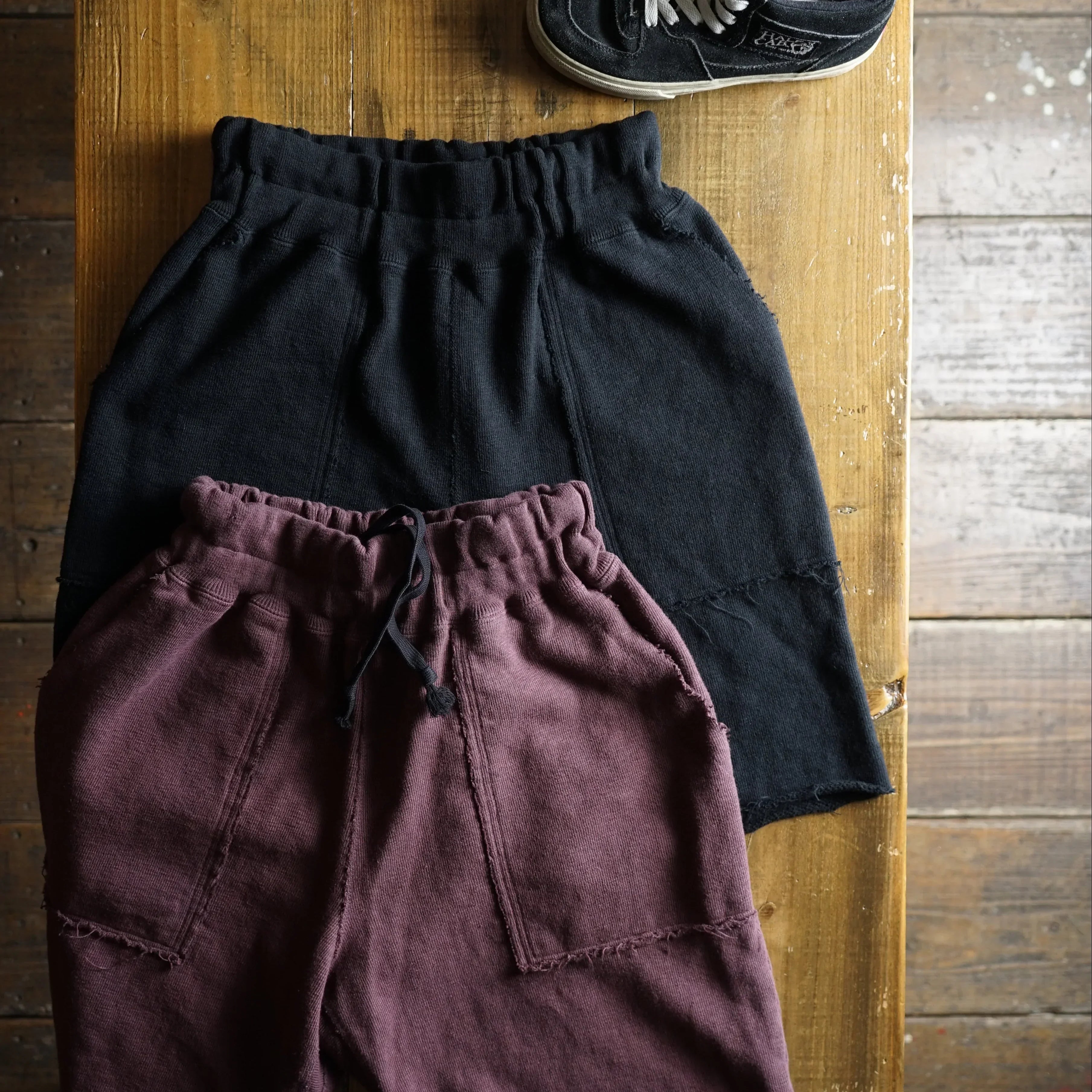 Cotton Cut Off Shorts - DEVISE FACTORY