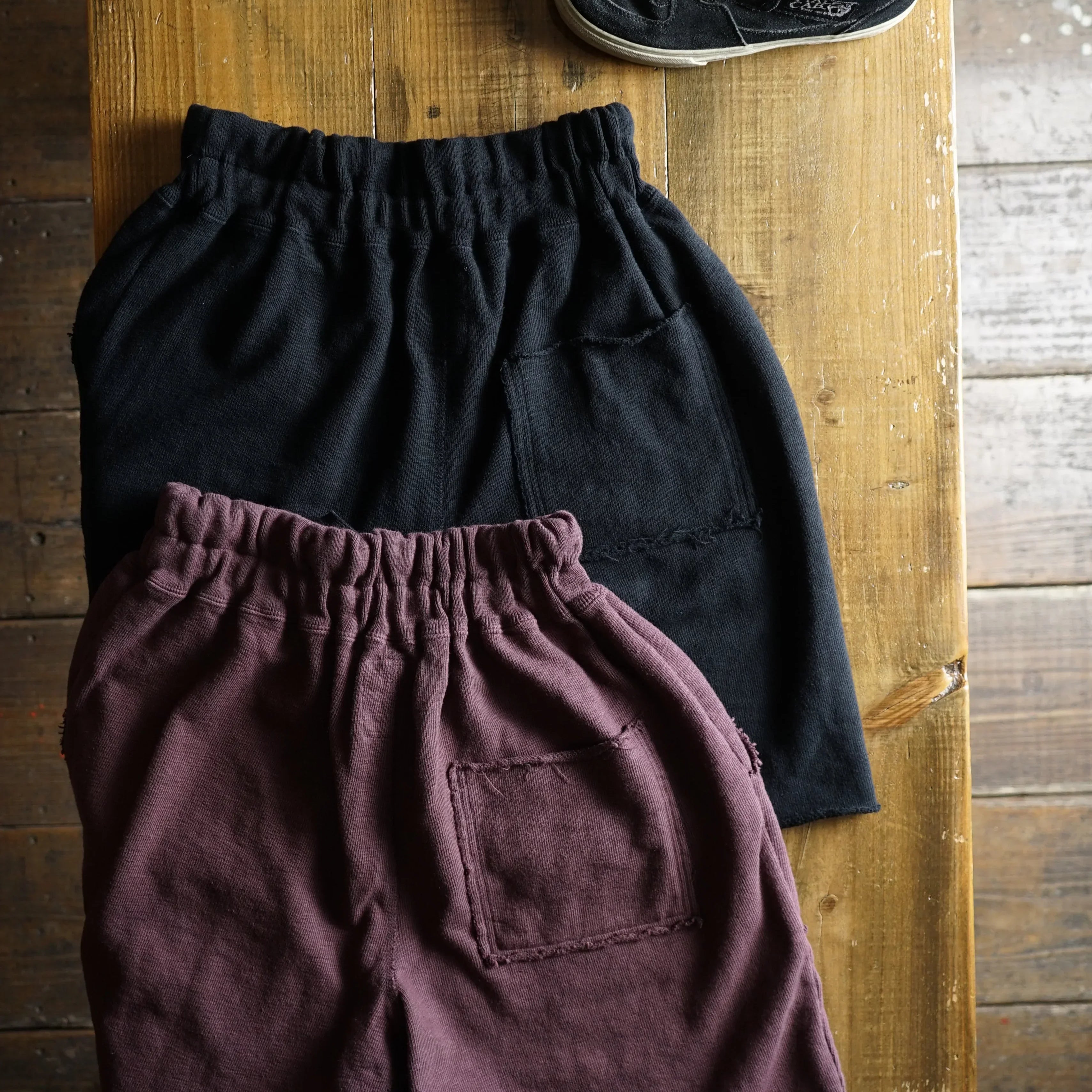 Cotton Cut Off Shorts - DEVISE FACTORY
