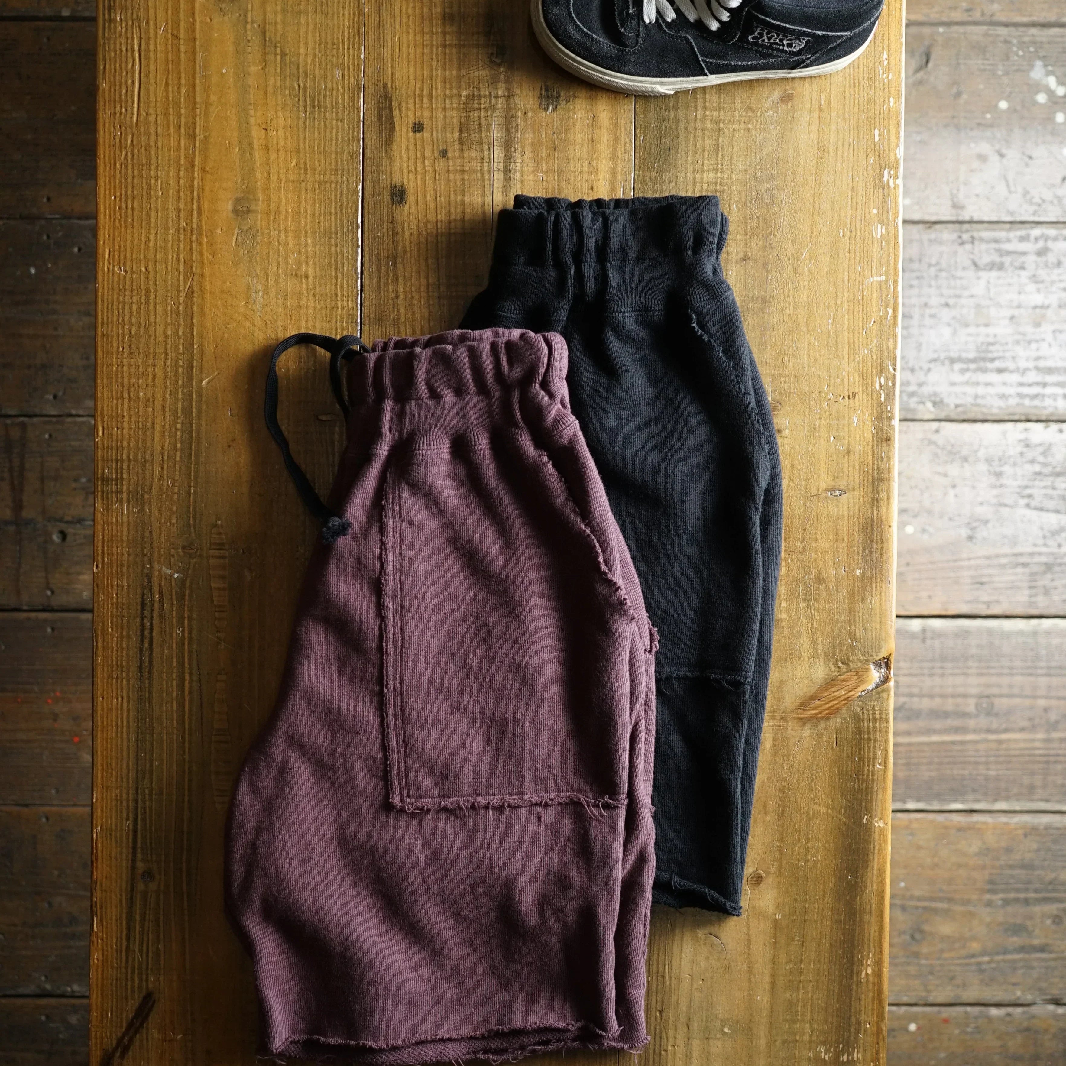 Cotton Cut Off Shorts - DEVISE FACTORY
