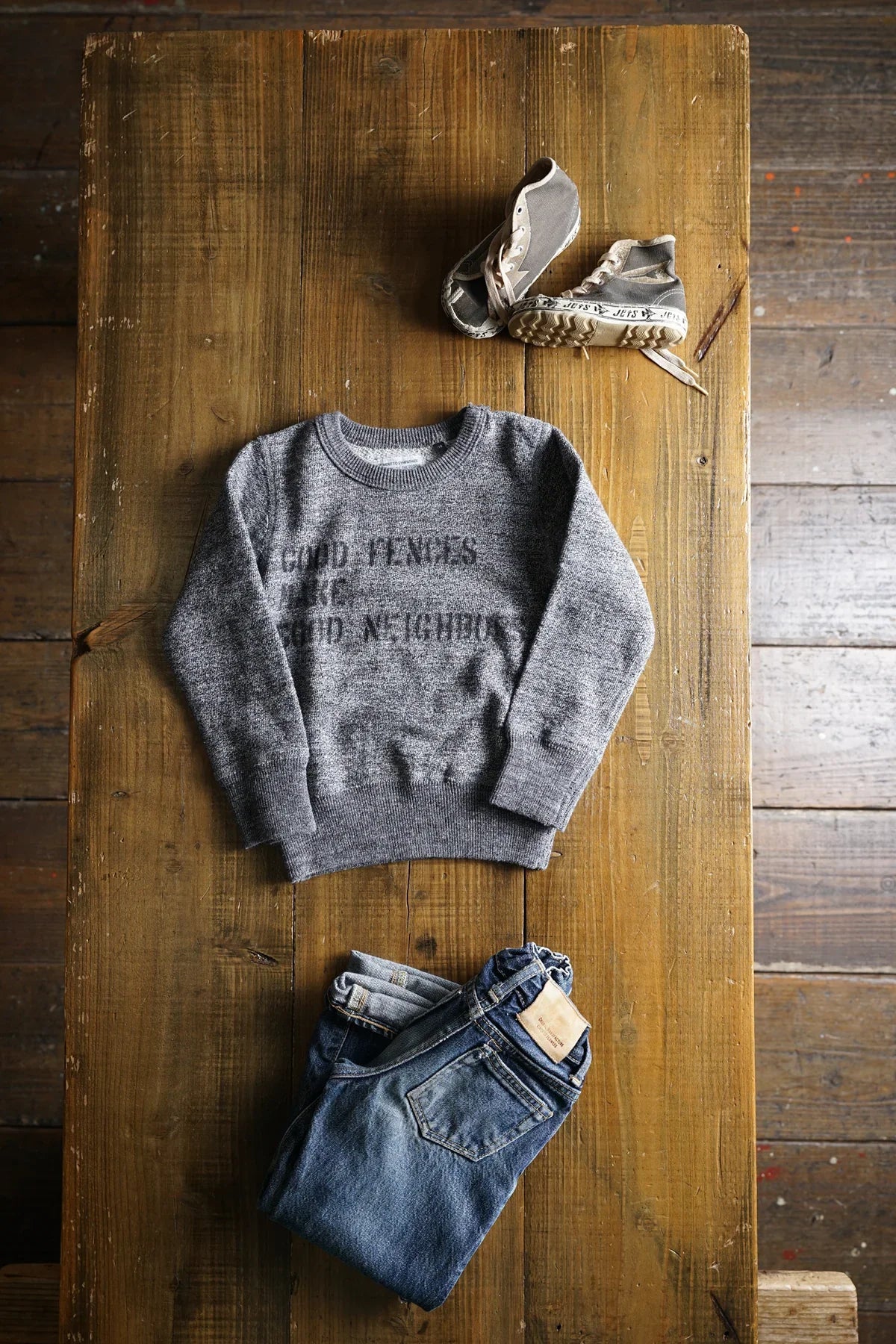Cotton Print Sweatshirt Kids - DEVISE FACTORY