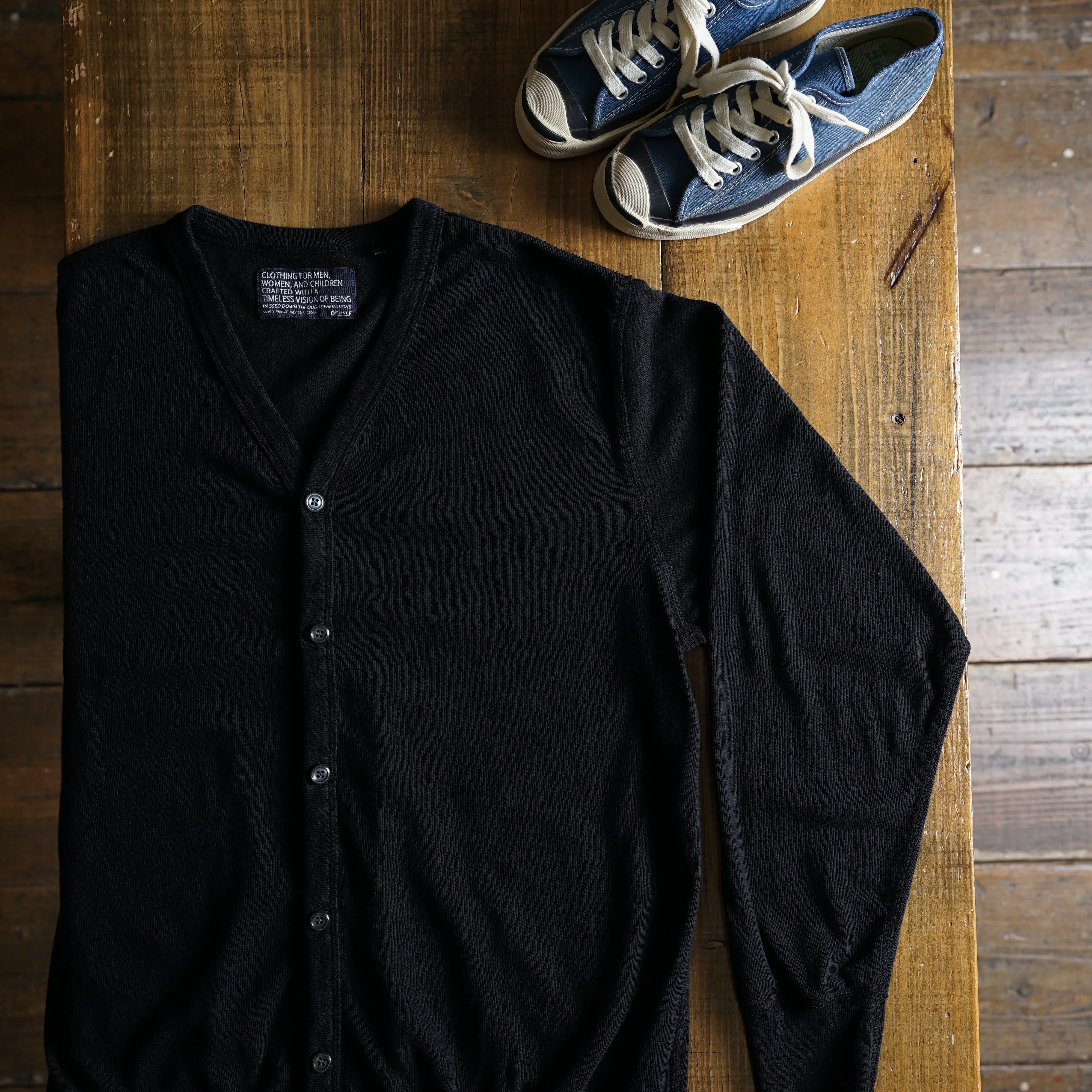 Cotton Relax Cardigan - DEVISE FACTORY