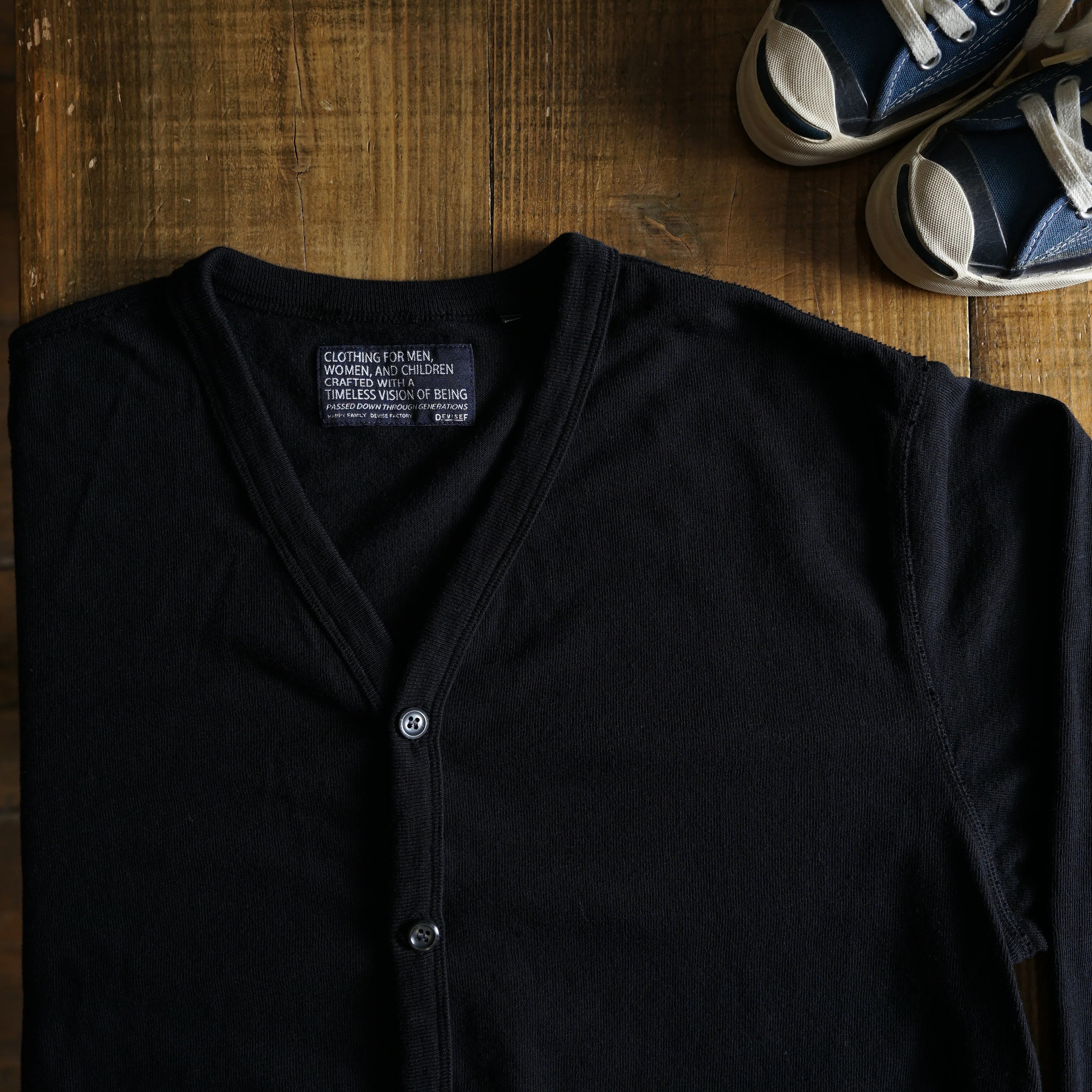 Cotton Relax Cardigan - DEVISE FACTORY
